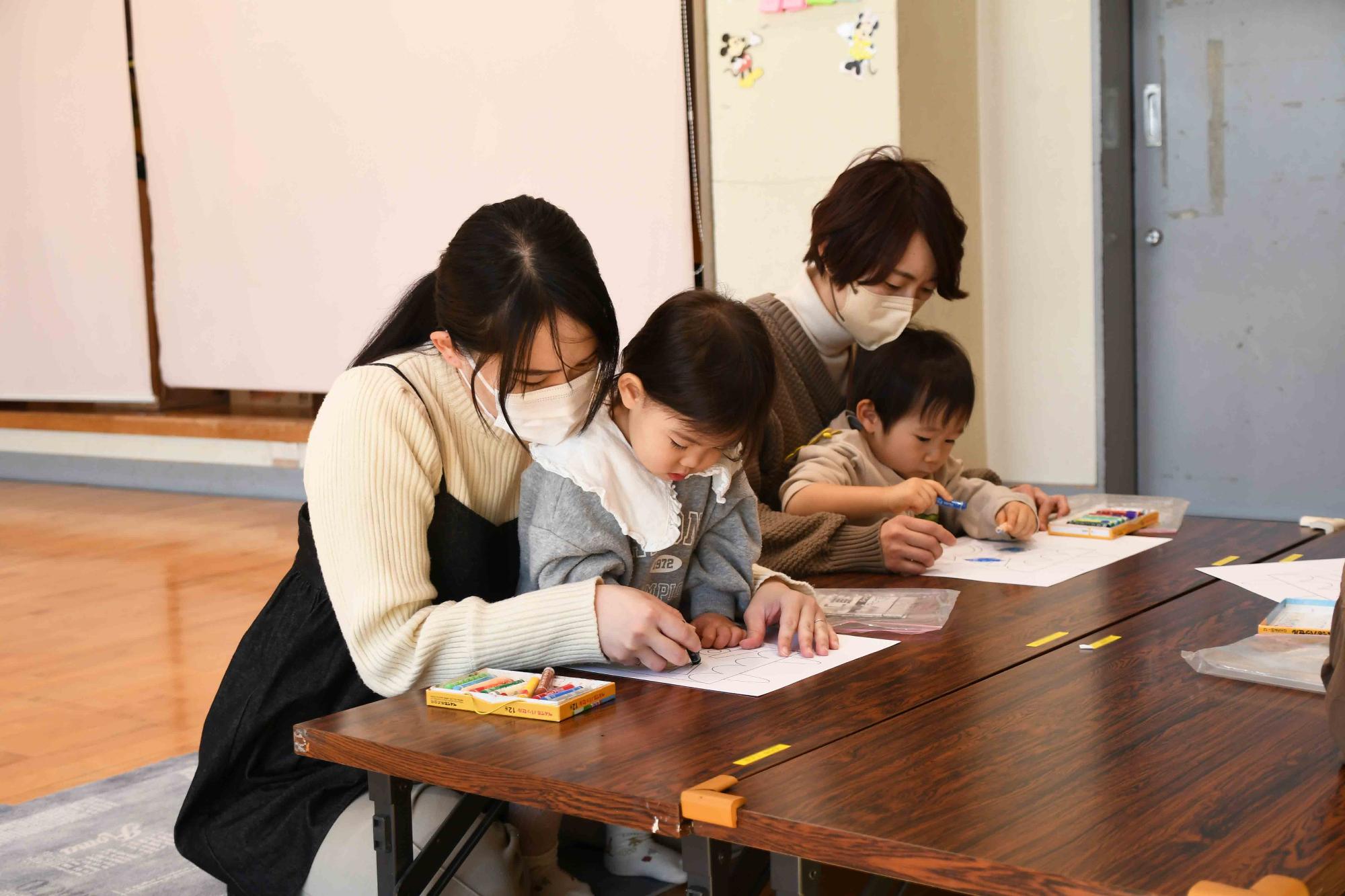 20240130竜王北児童館節分製作2