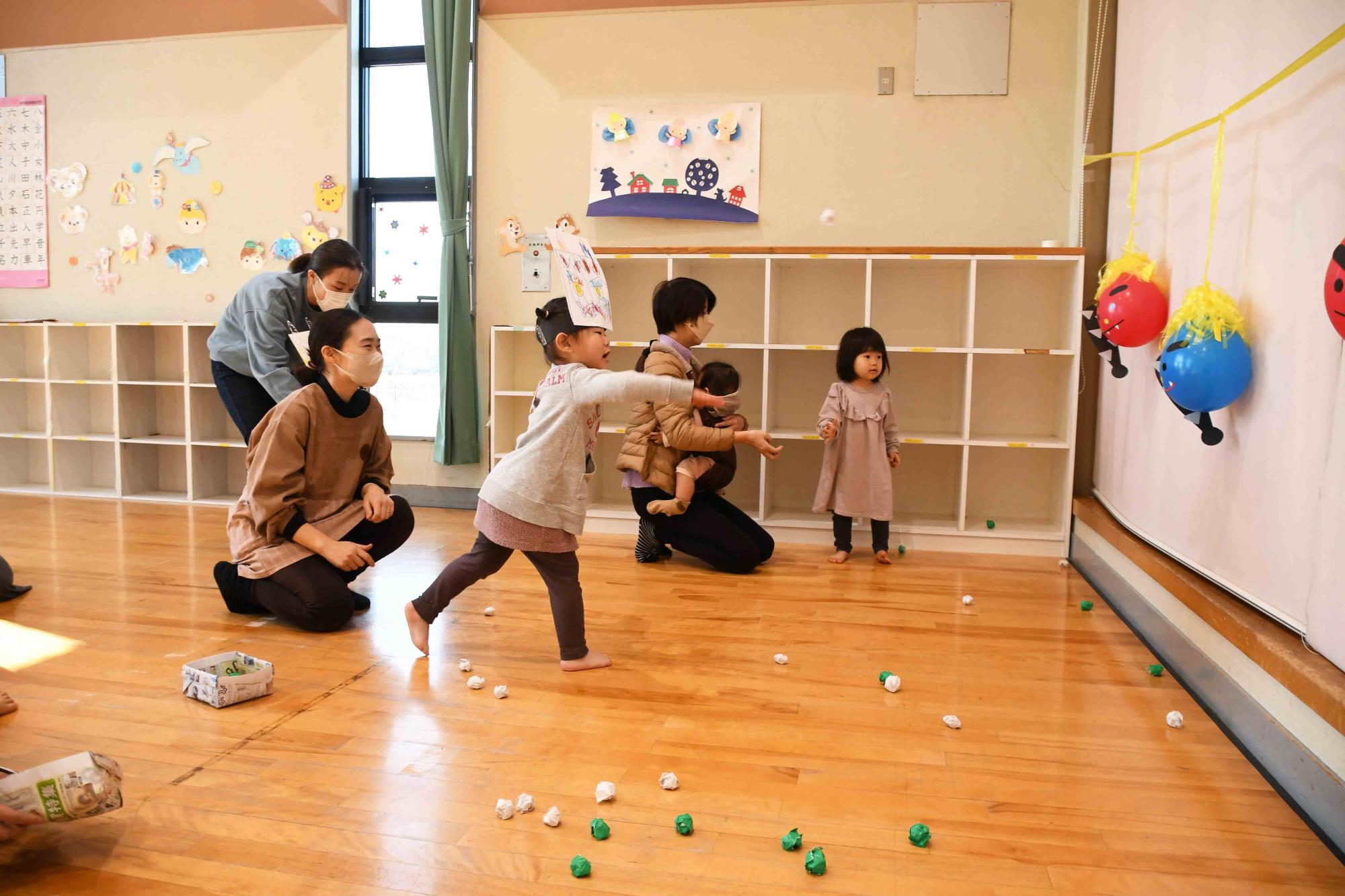 20240130竜王北児童館節分製作9