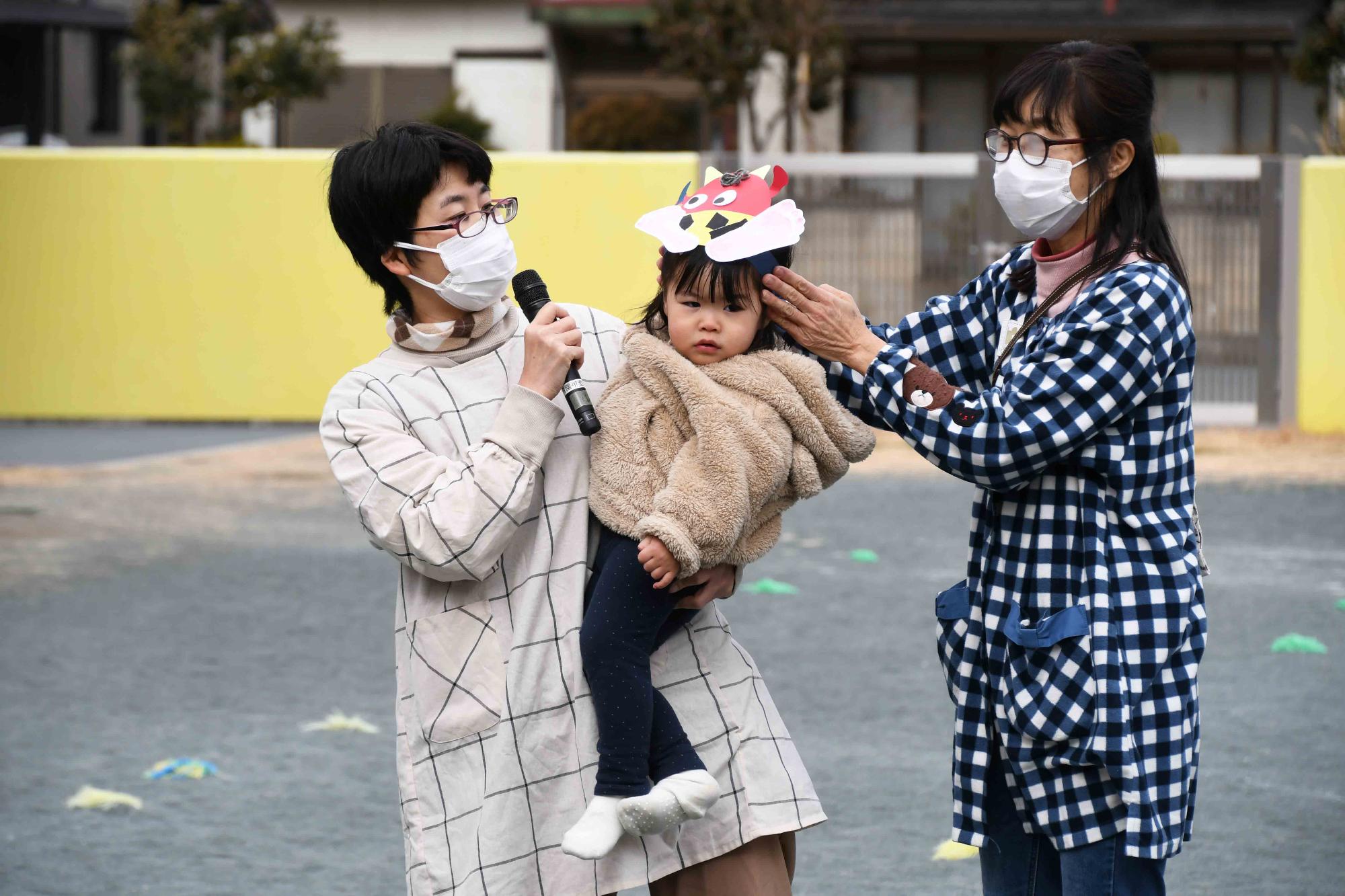 20240202竜王北保育園豆まき集会5