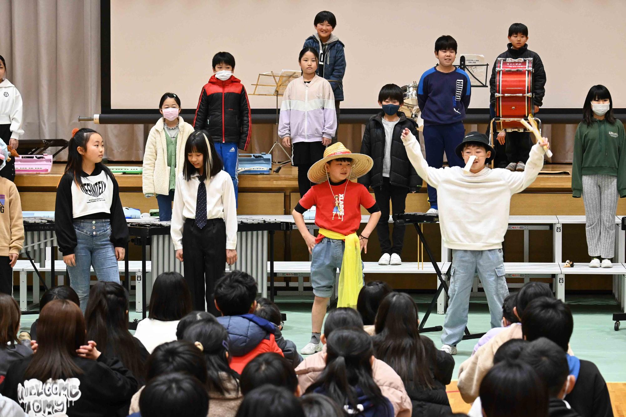 竜王小学校6年生を送る会13