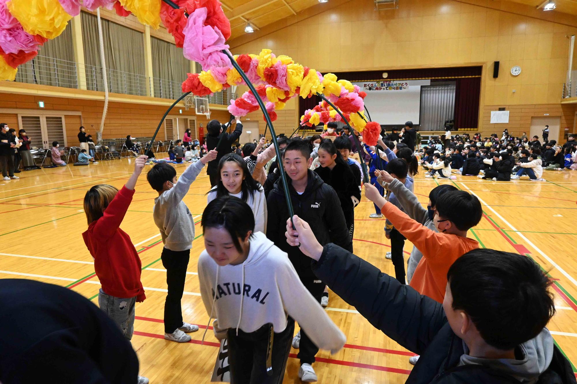 竜王小学校6年生を送る会38