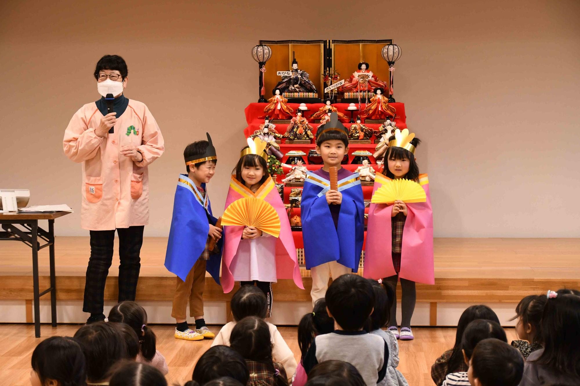 20240301双葉西保育園ひなまつり集会3