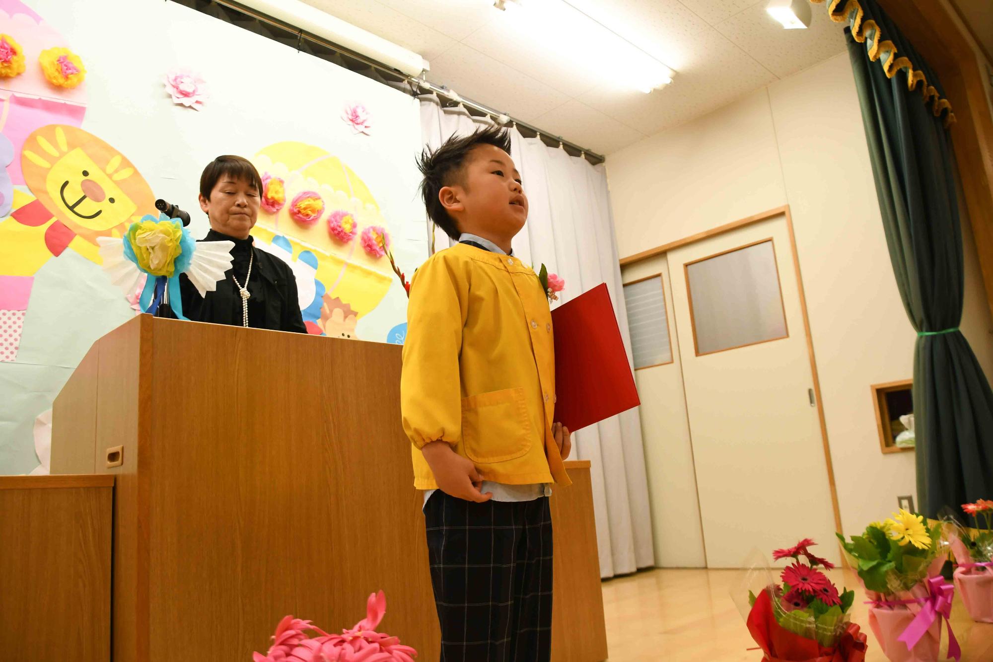 20240323竜王中央保育園卒園式4