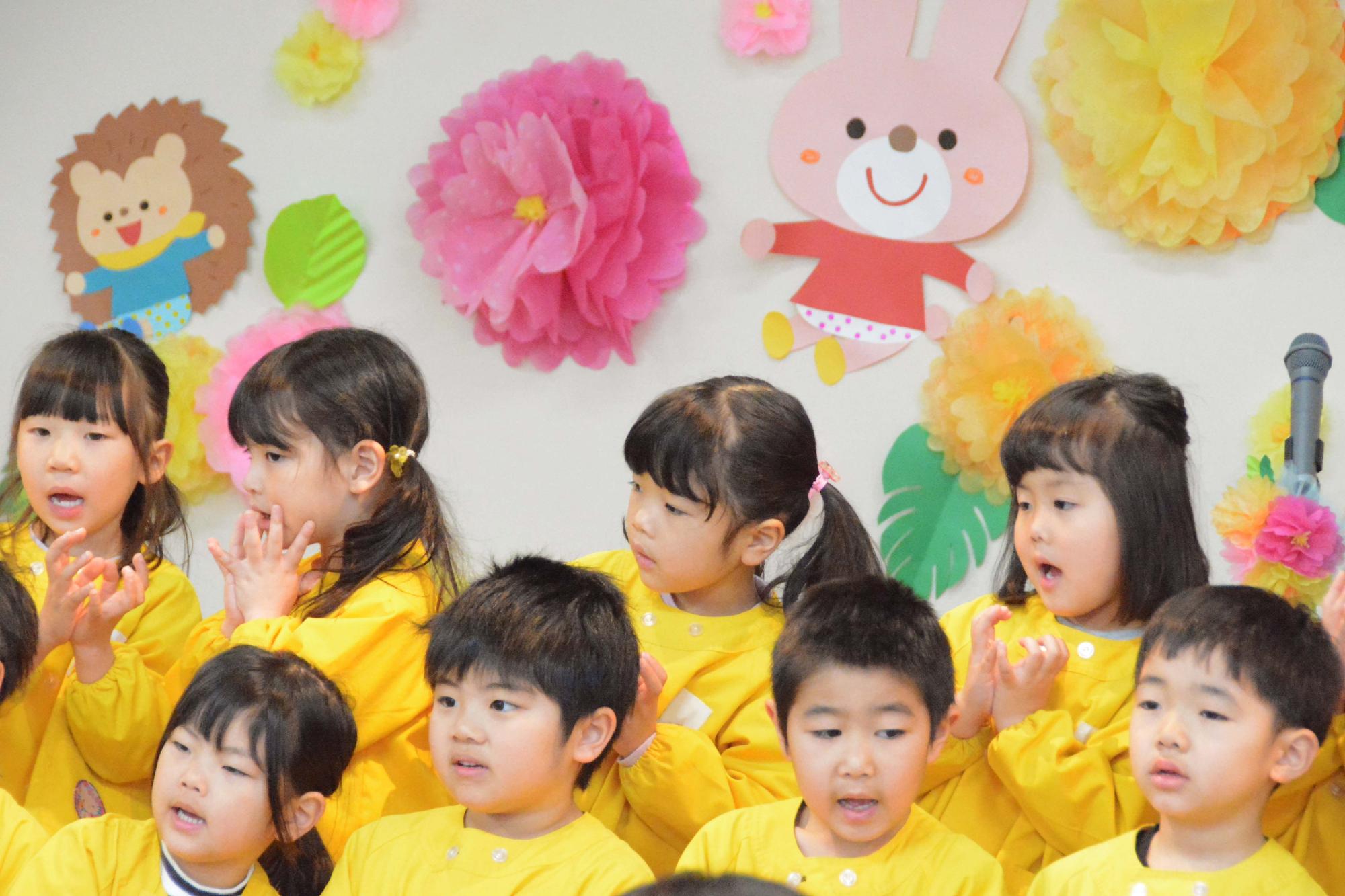 20240403竜王北保育園入園式10