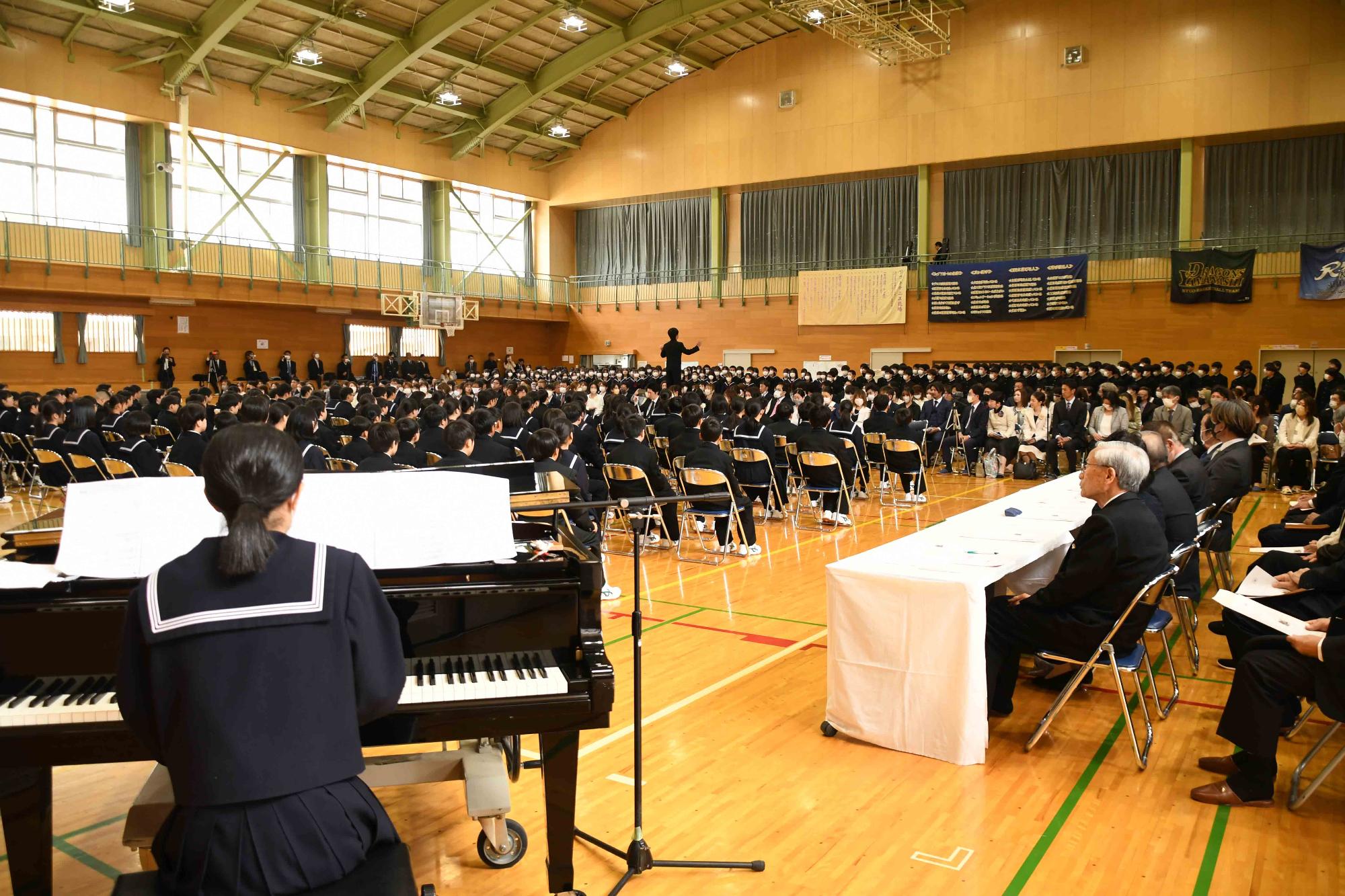 20240408竜王中学校入学式11