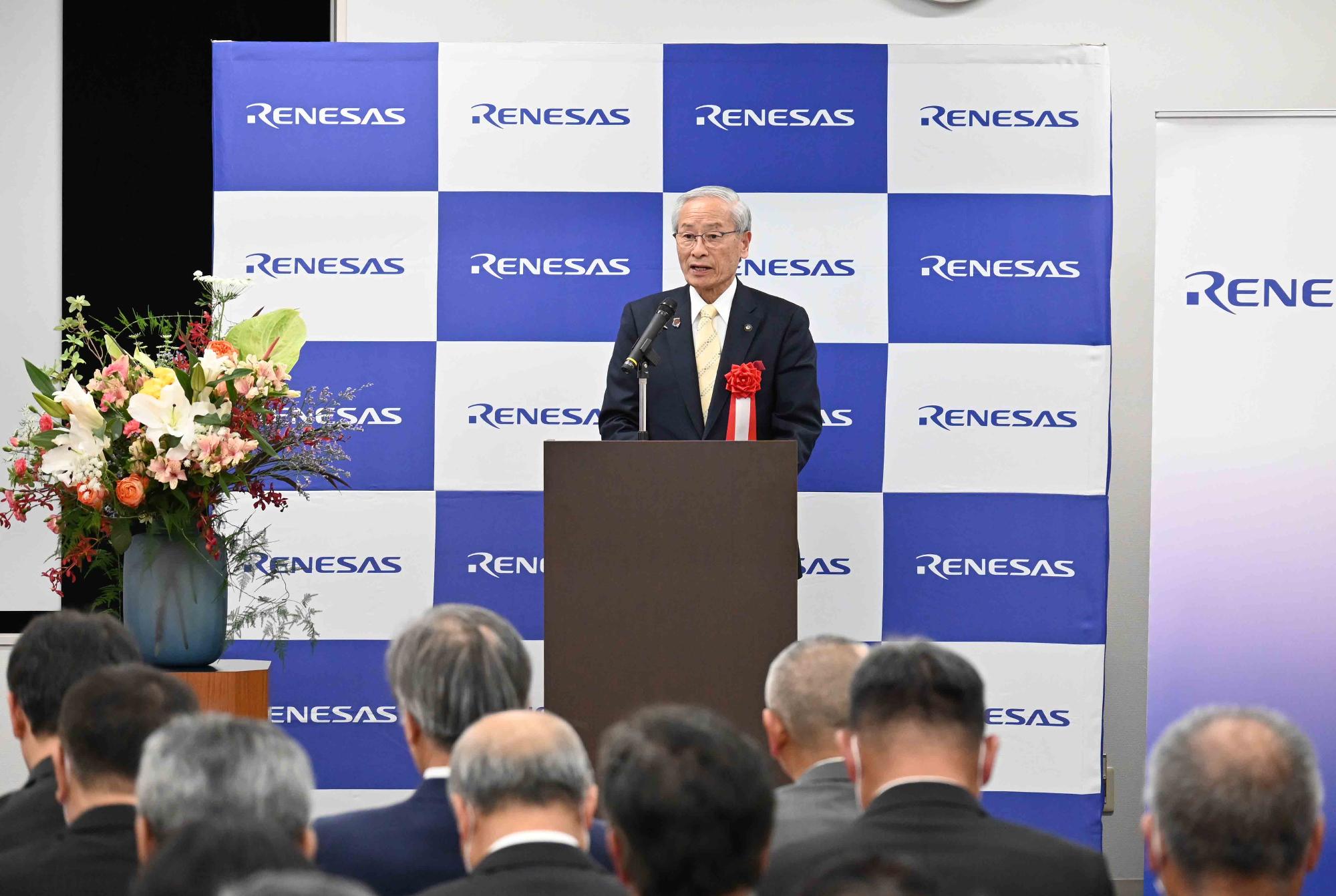 ルネサス開所式4