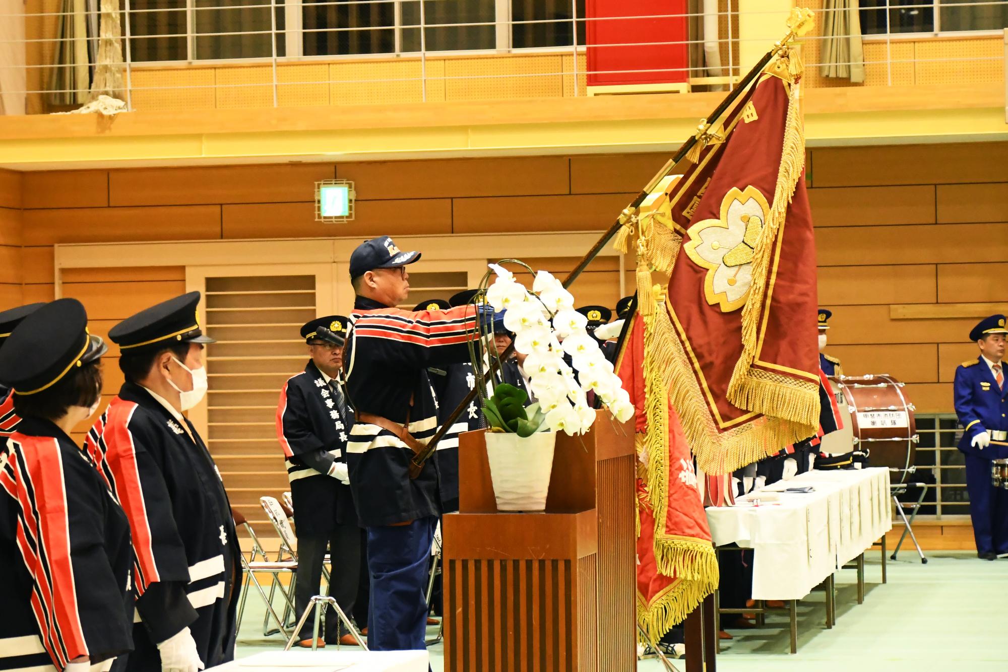 20240413消防団入退団式1