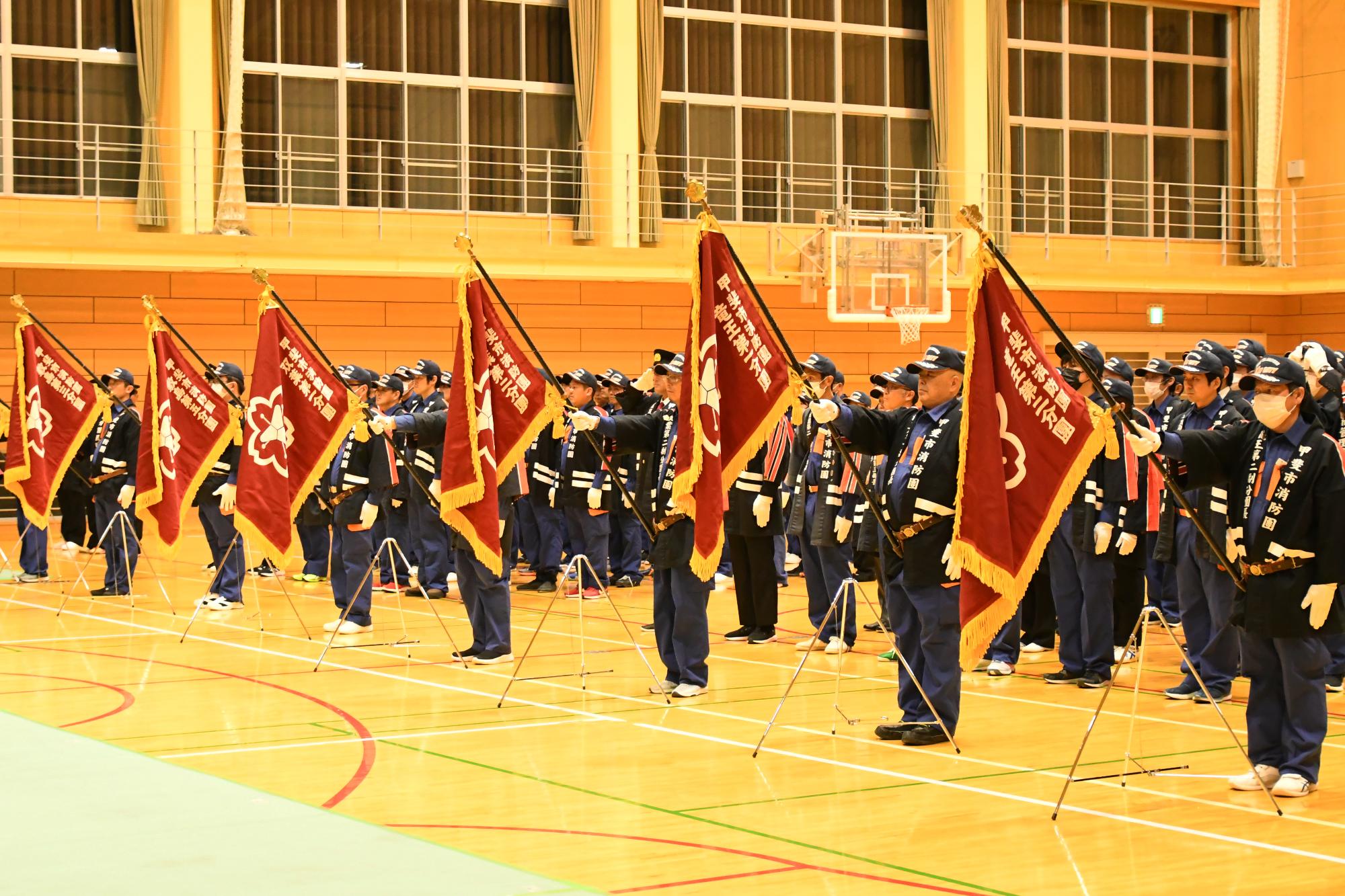 20240413消防団入退団式2