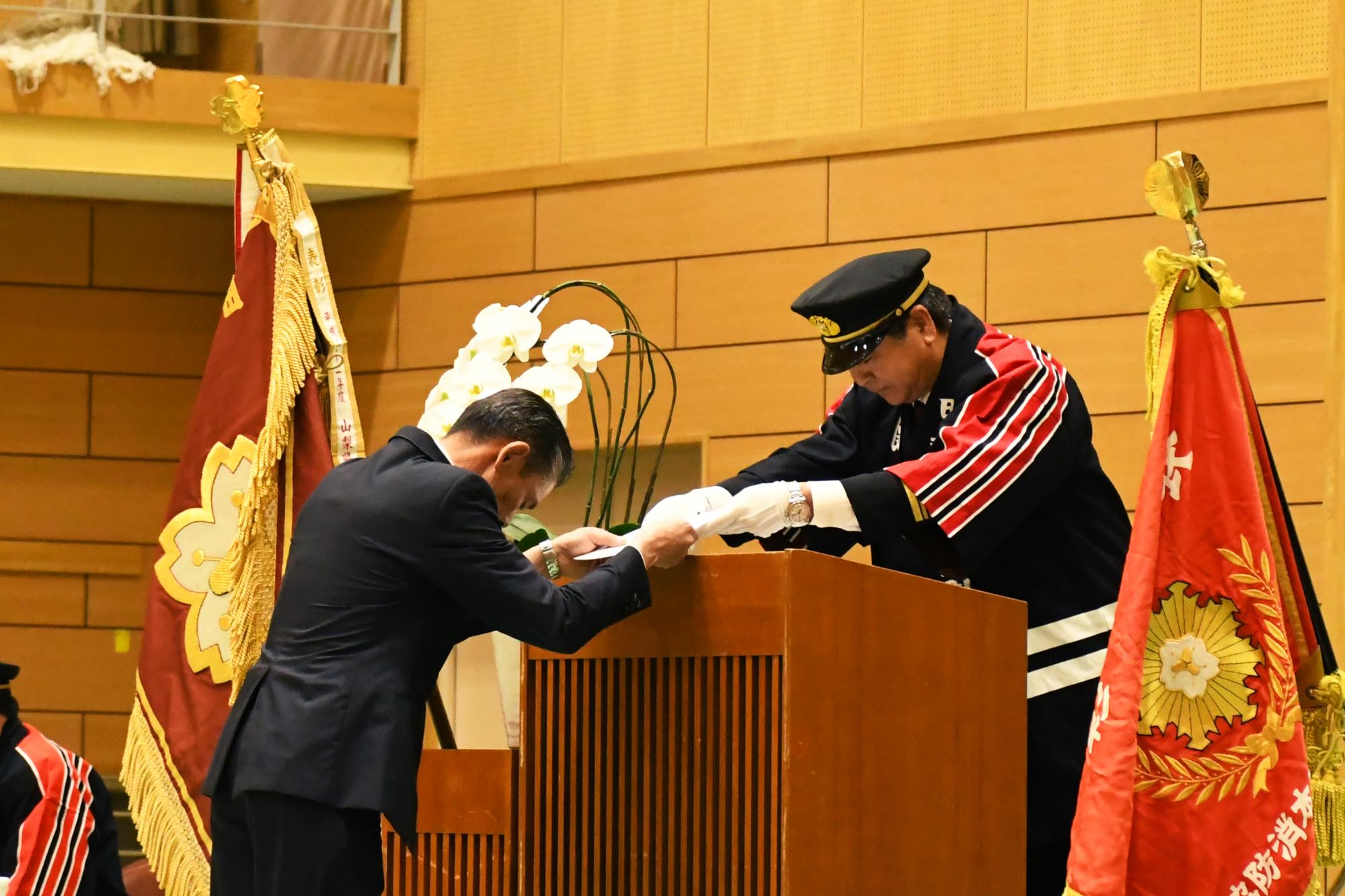 20240413消防団入退団式5