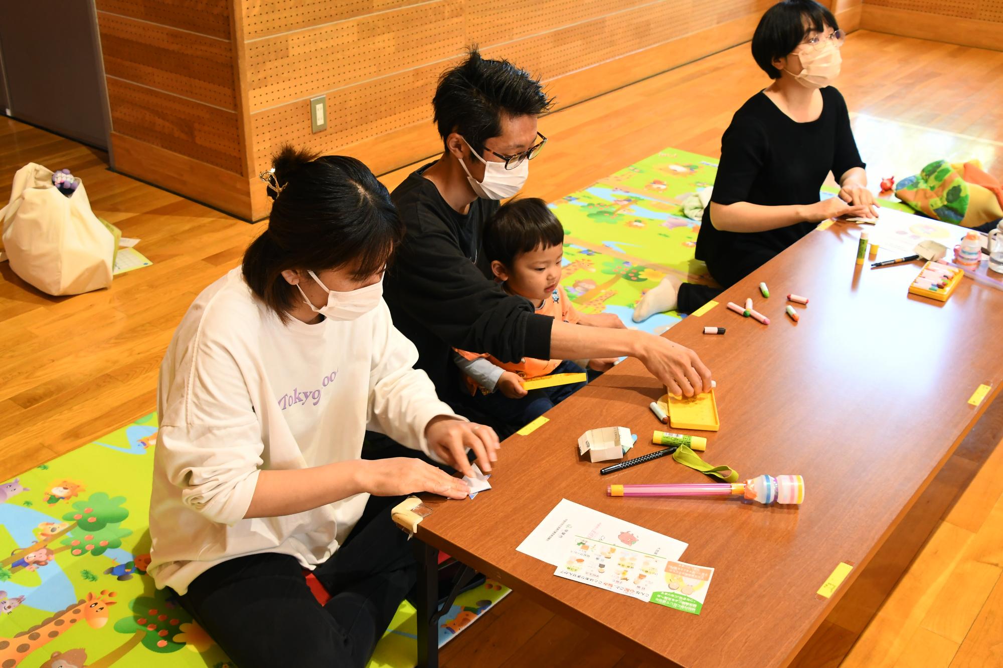 20240425こいのぼり製作5