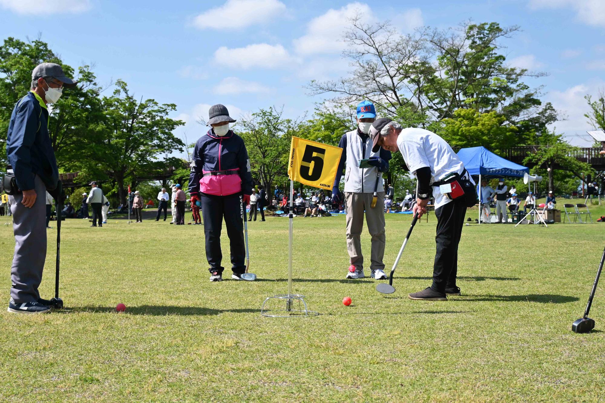 市民親善グラウンドゴルフ大会8