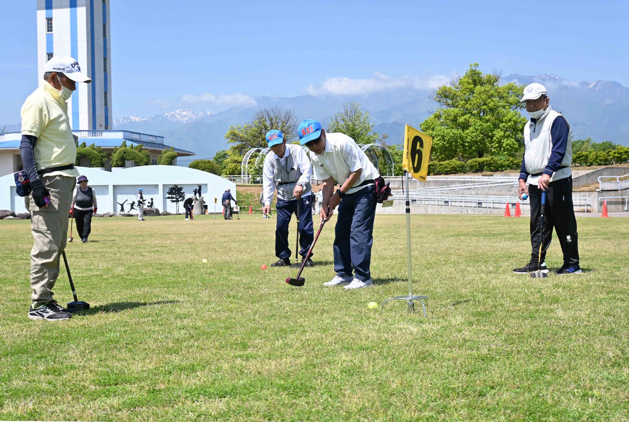 市民親善グラウンドゴルフ大会21