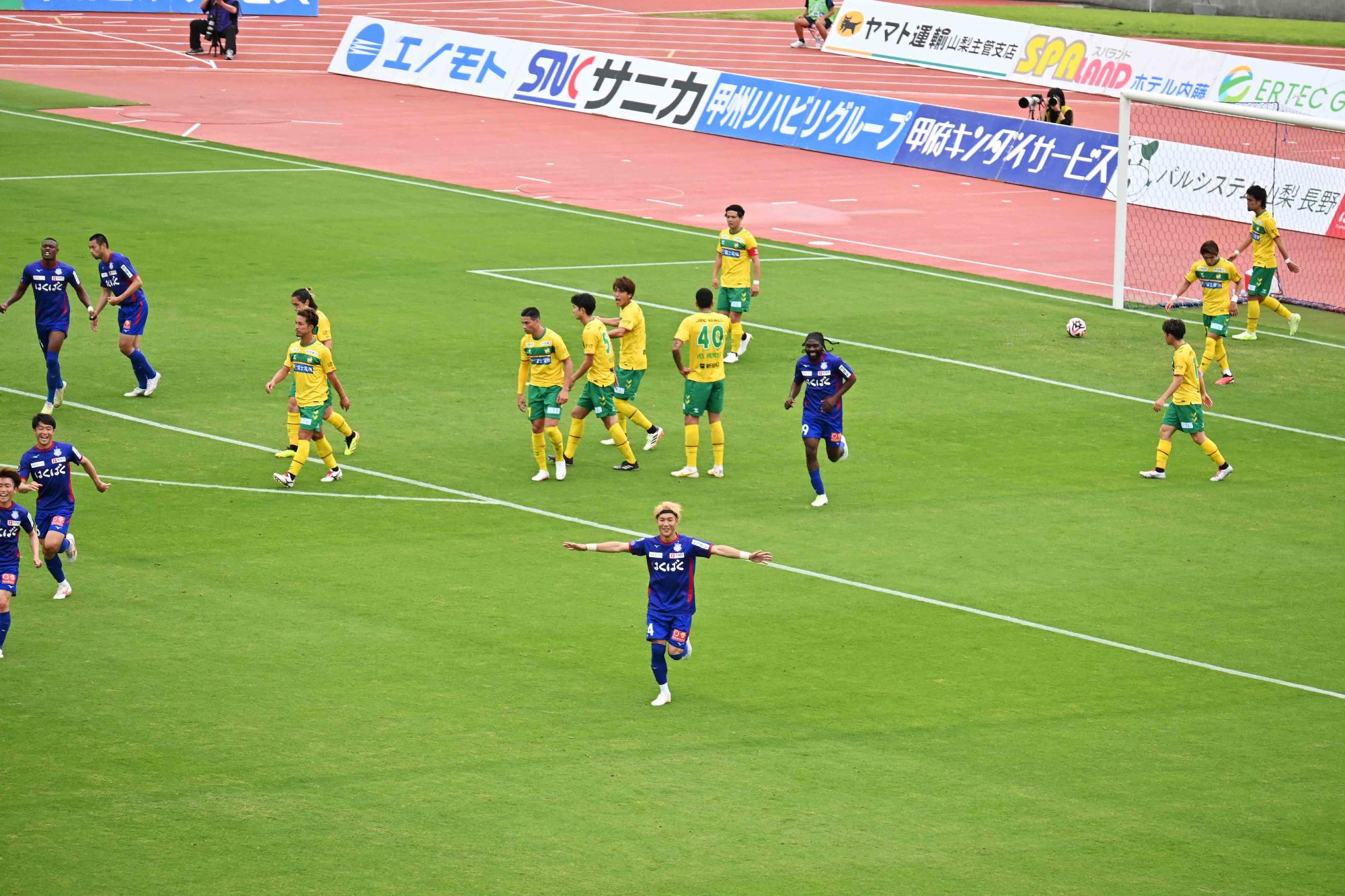 ヴァンフォーレ甲府甲斐市サンクスデー2040