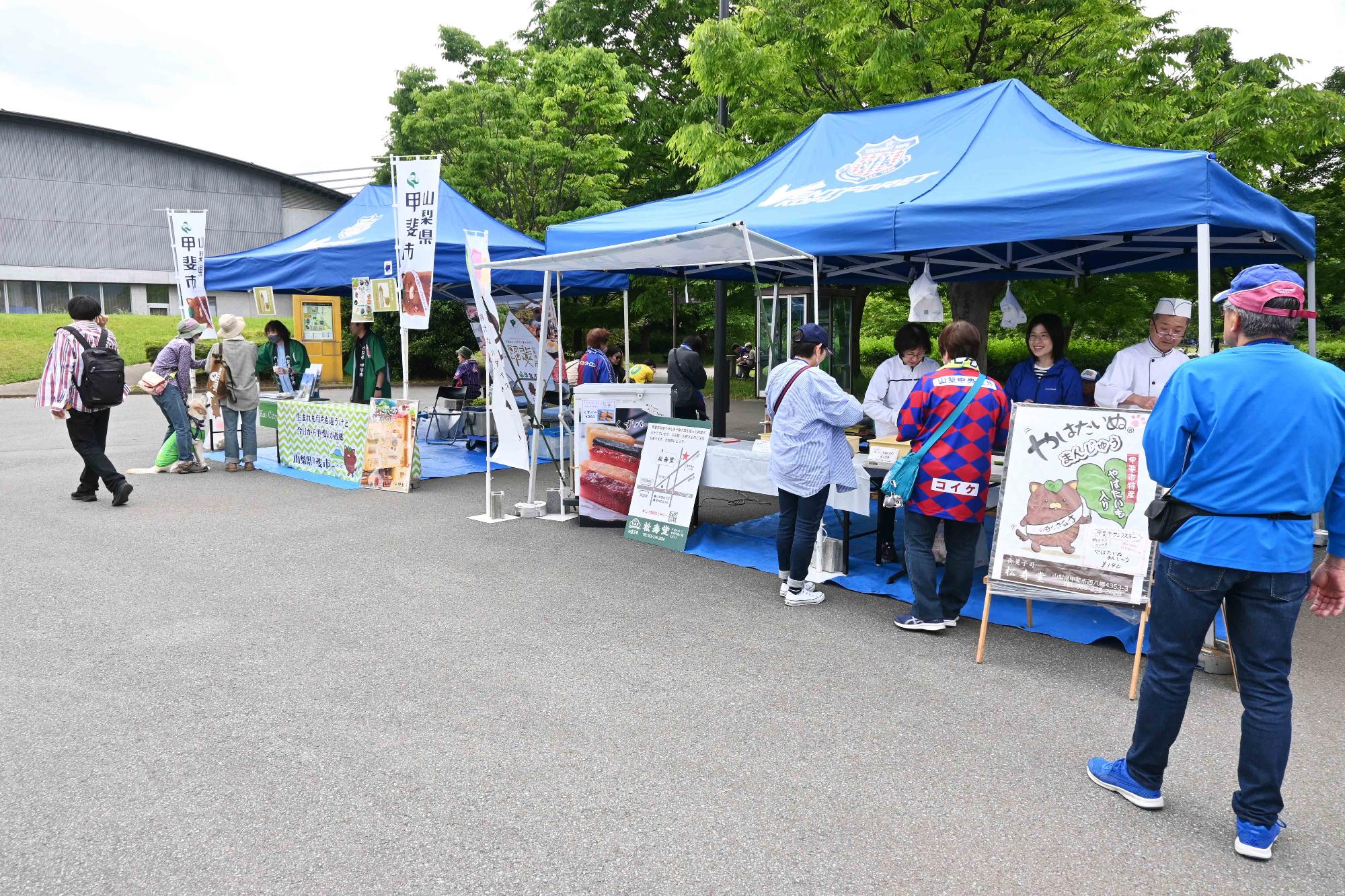 ヴァンフォーレ甲府甲斐市サンクスデー1375