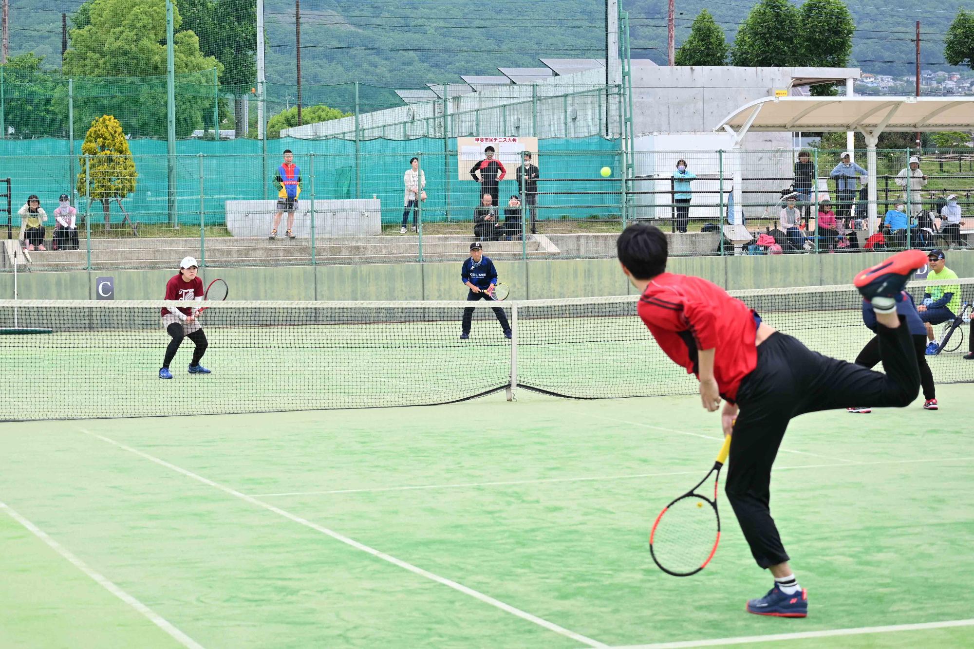 春のテニス大会3154
