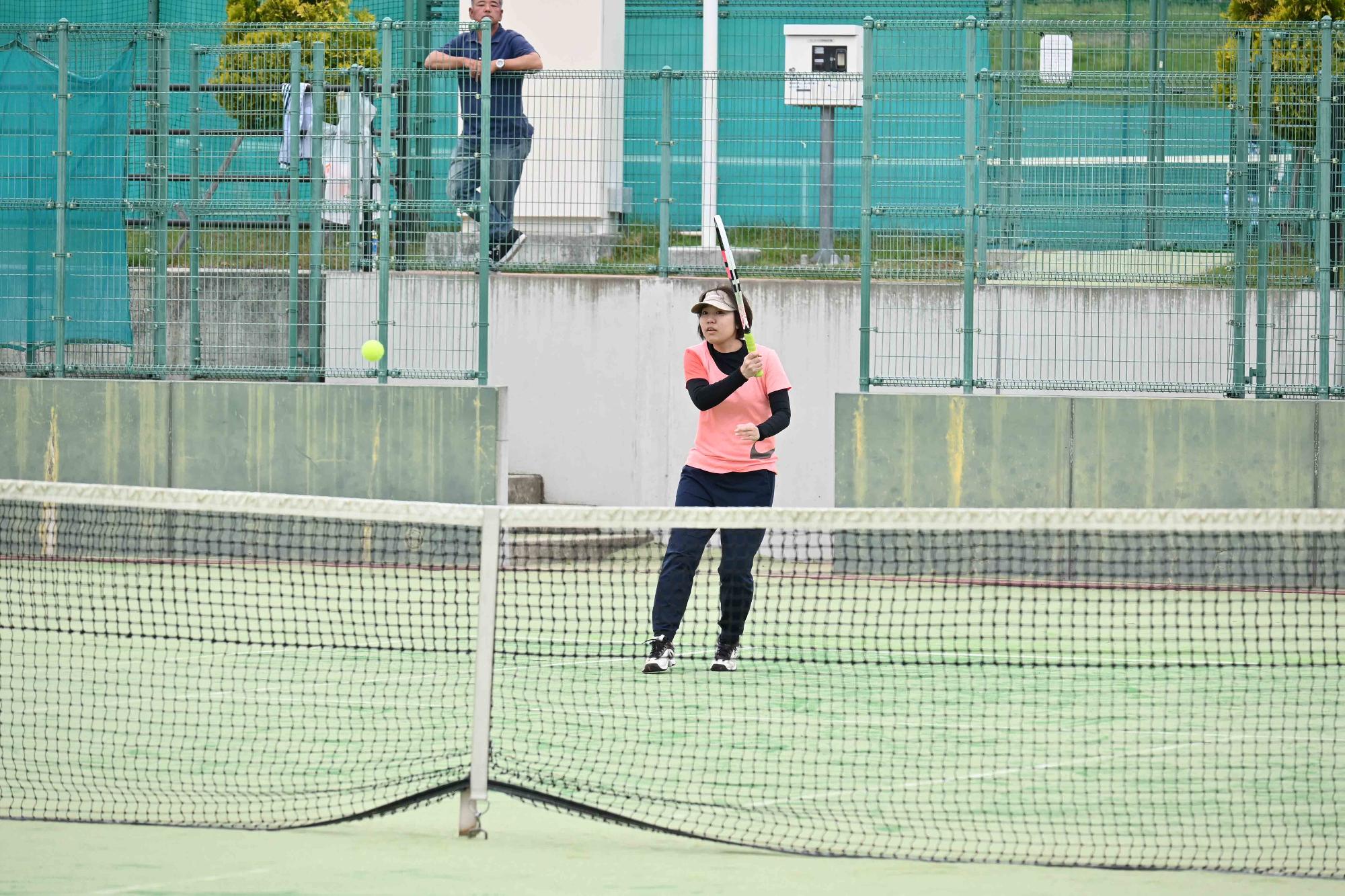 春のテニス大会3495