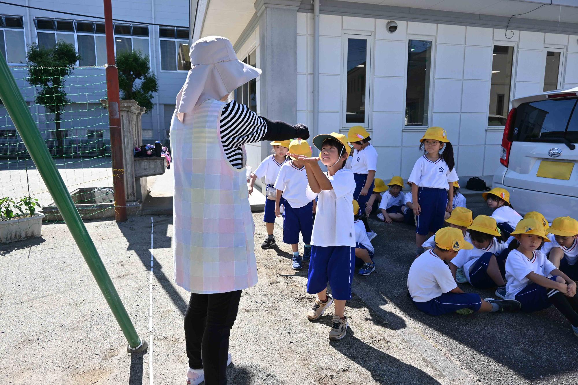 敷島南児童館タネ植え2