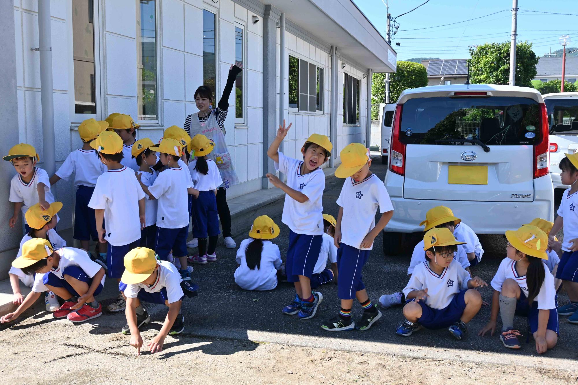 敷島南児童館タネ植え7