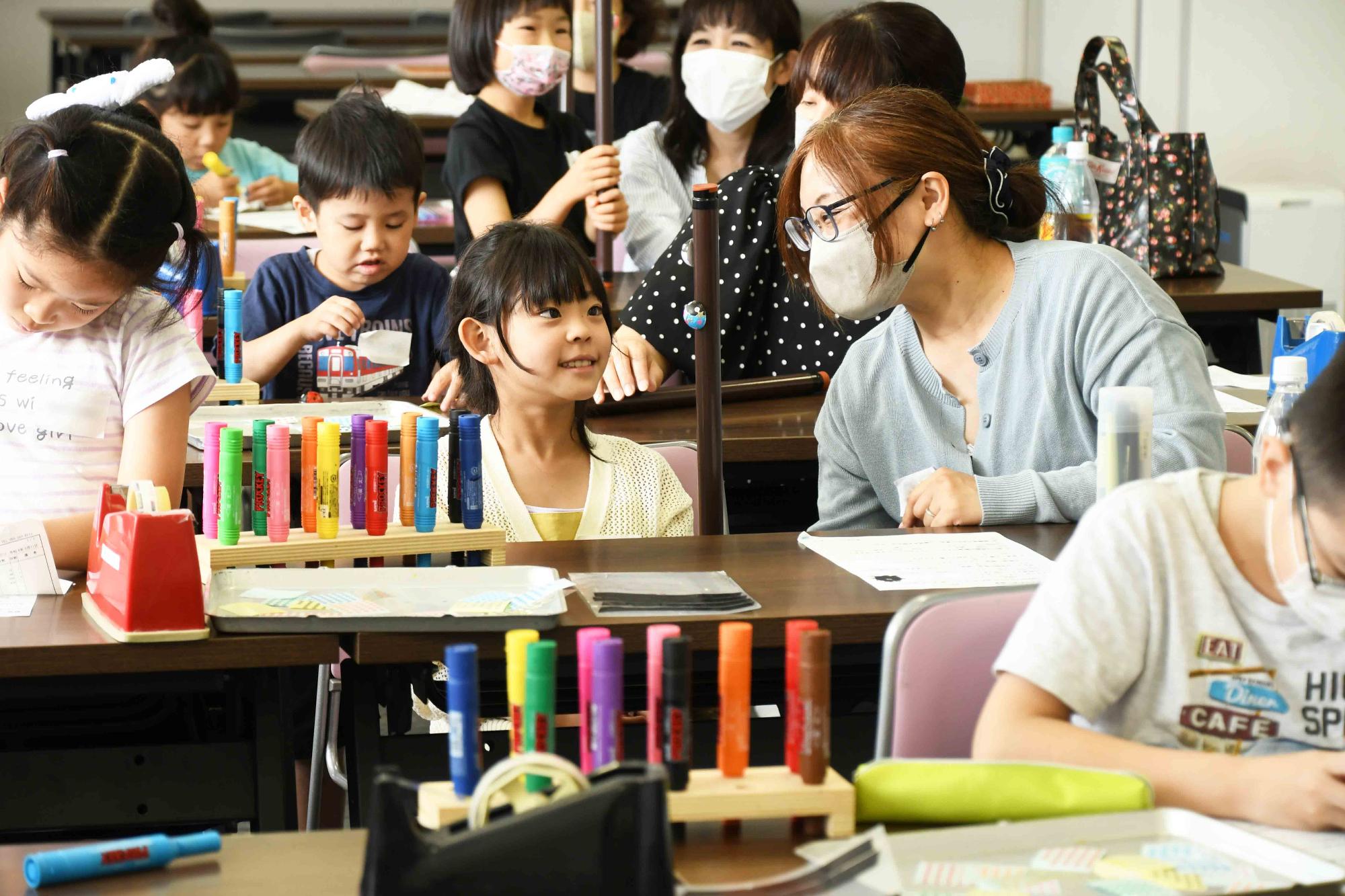 20240608親子で作ろう木のぼりてんとう虫9