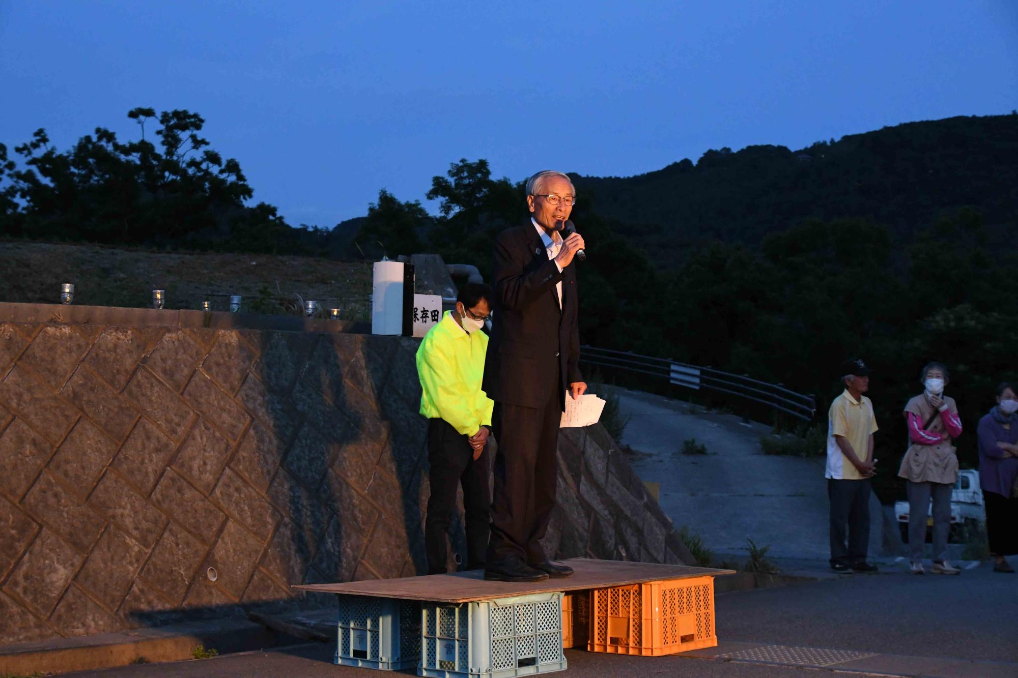 20240608御領棚田のイルミネーション3