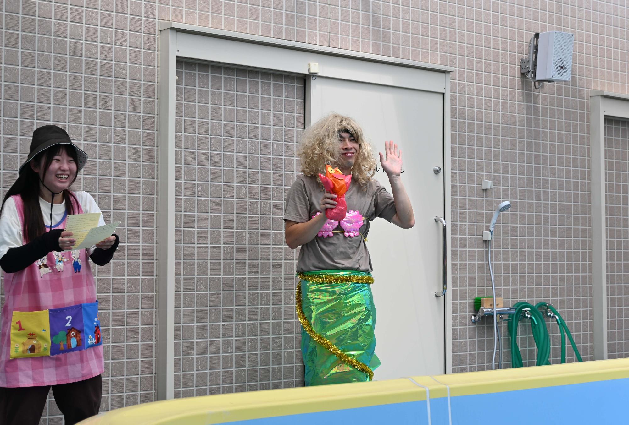 双葉西保育園プール開き6