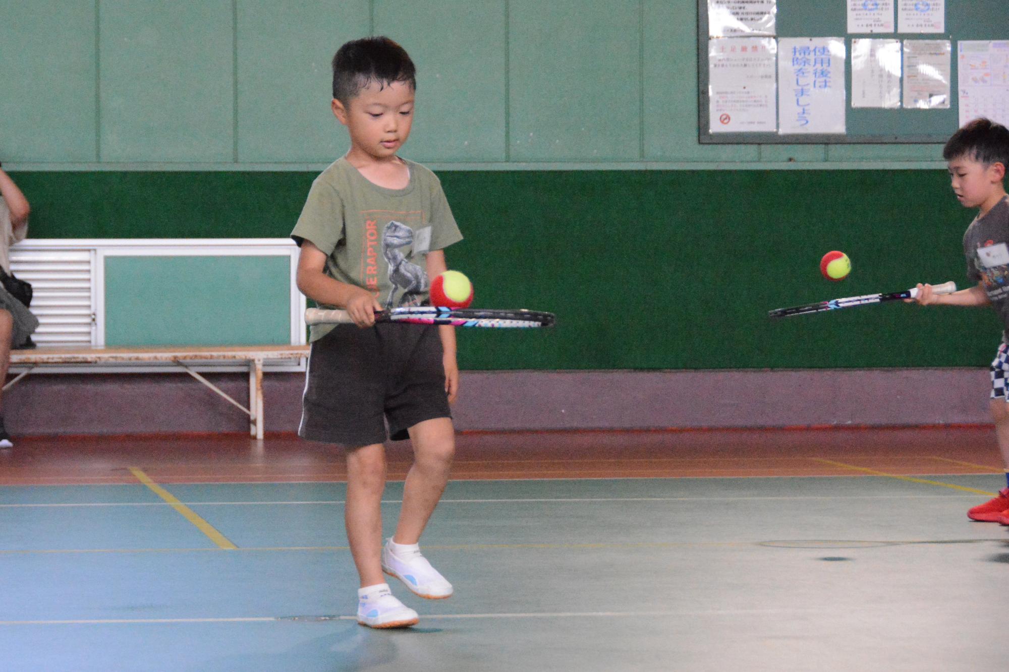 20240707キッズテニス体験教室3
