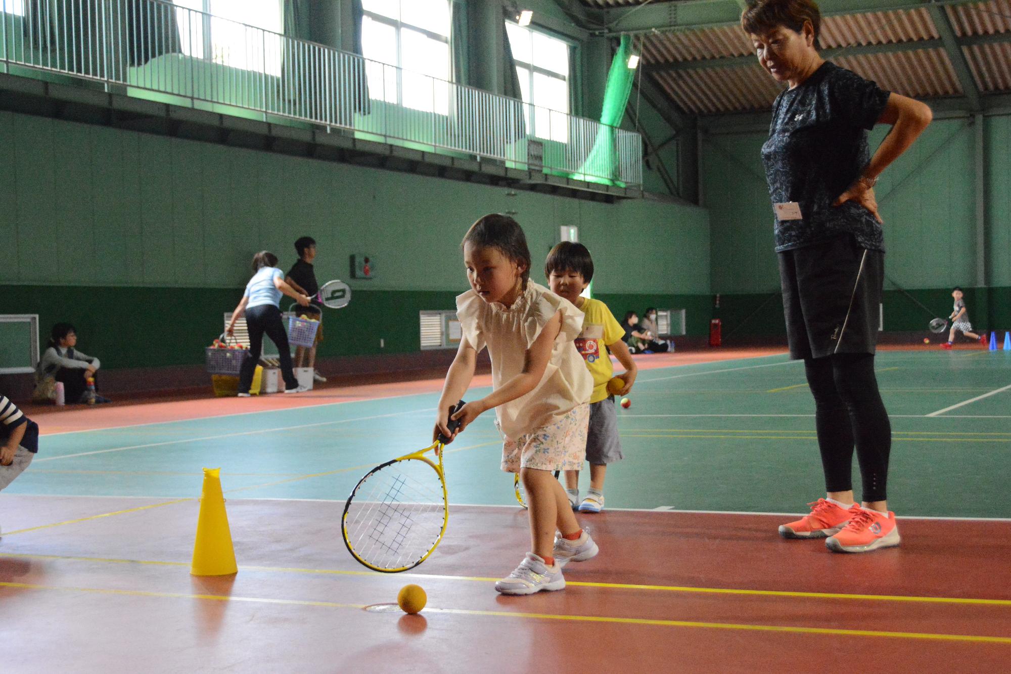 20240707キッズテニス体験教室6