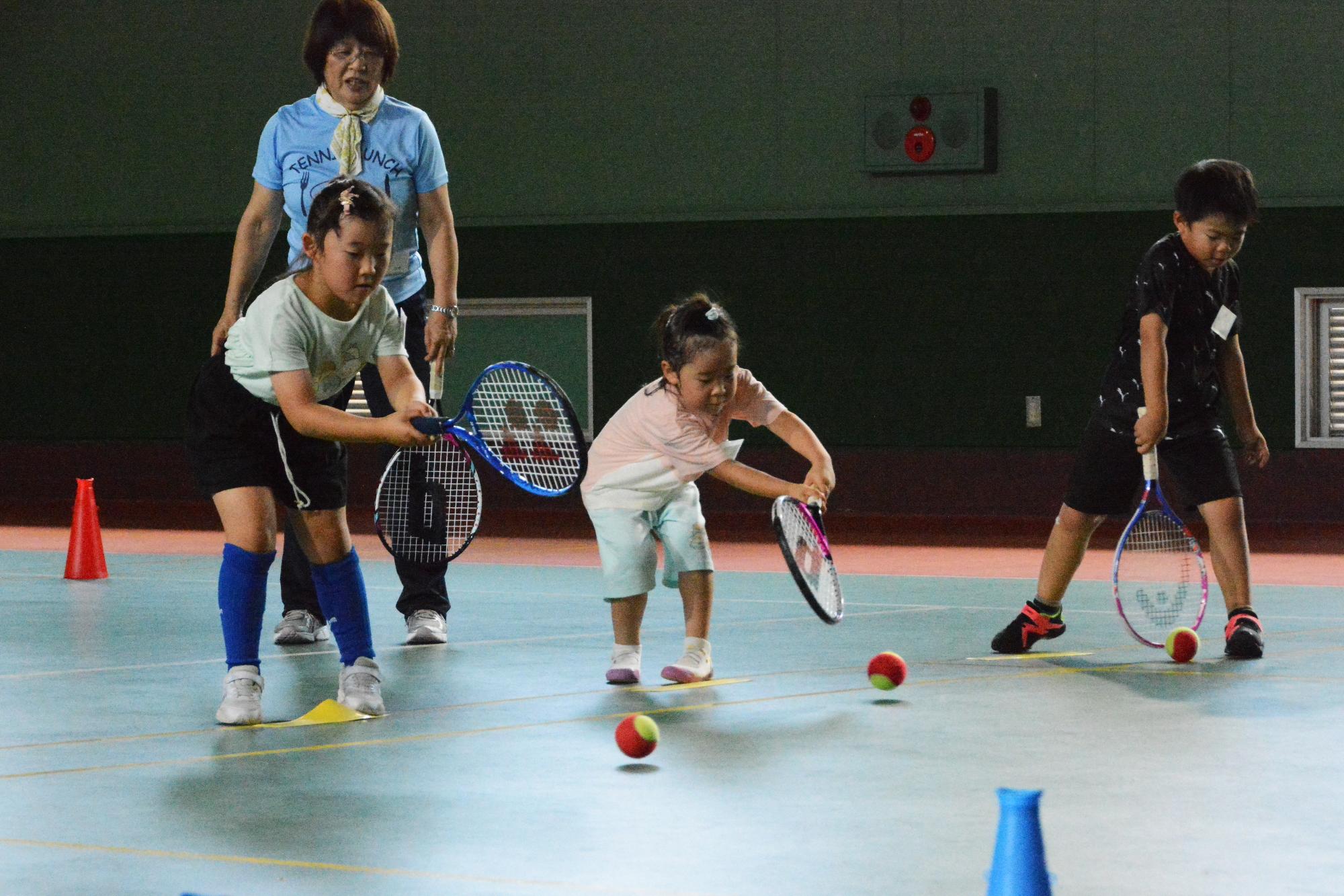 20240707キッズテニス体験教室7
