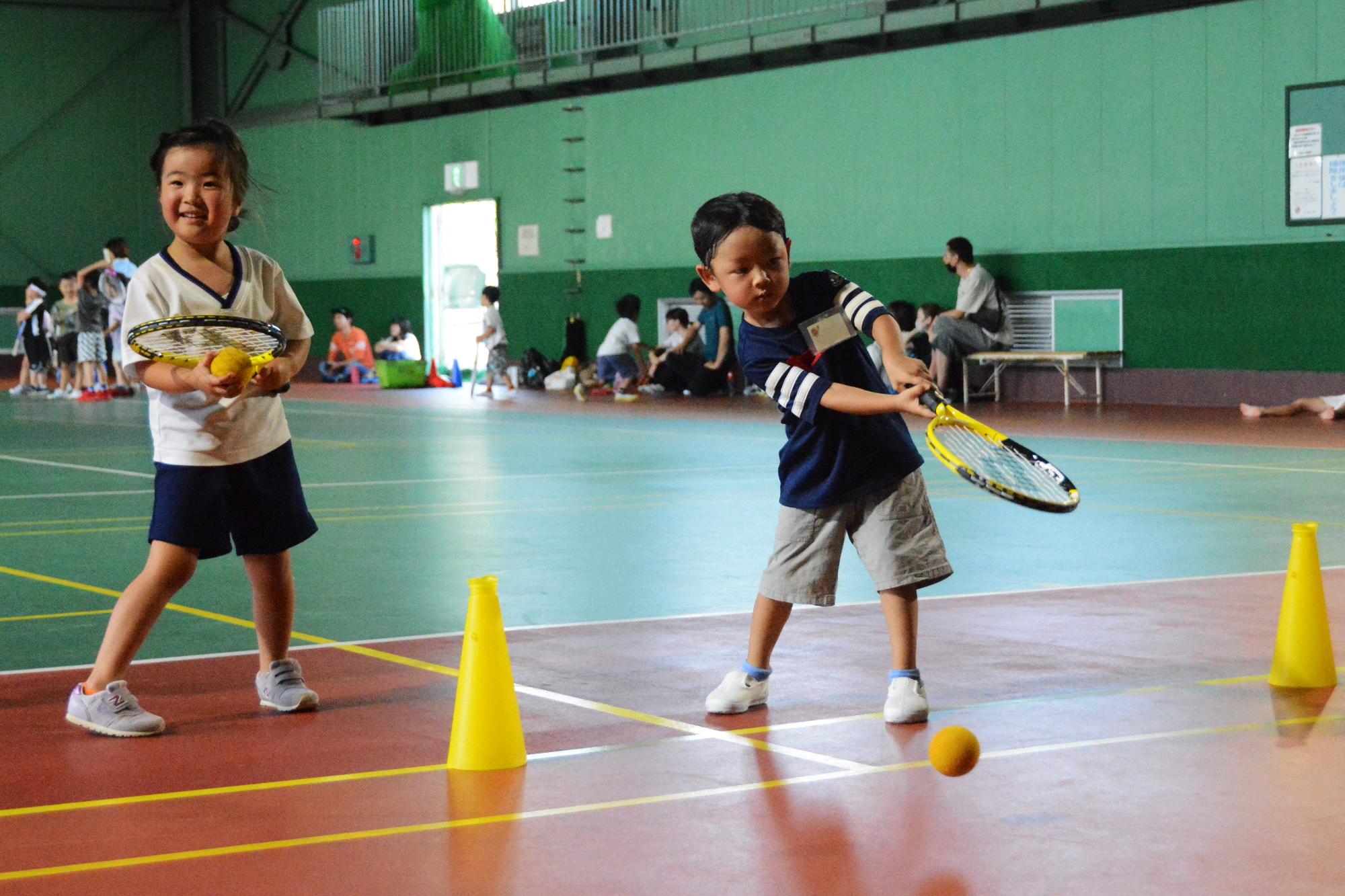 20240707キッズテニス体験教室8