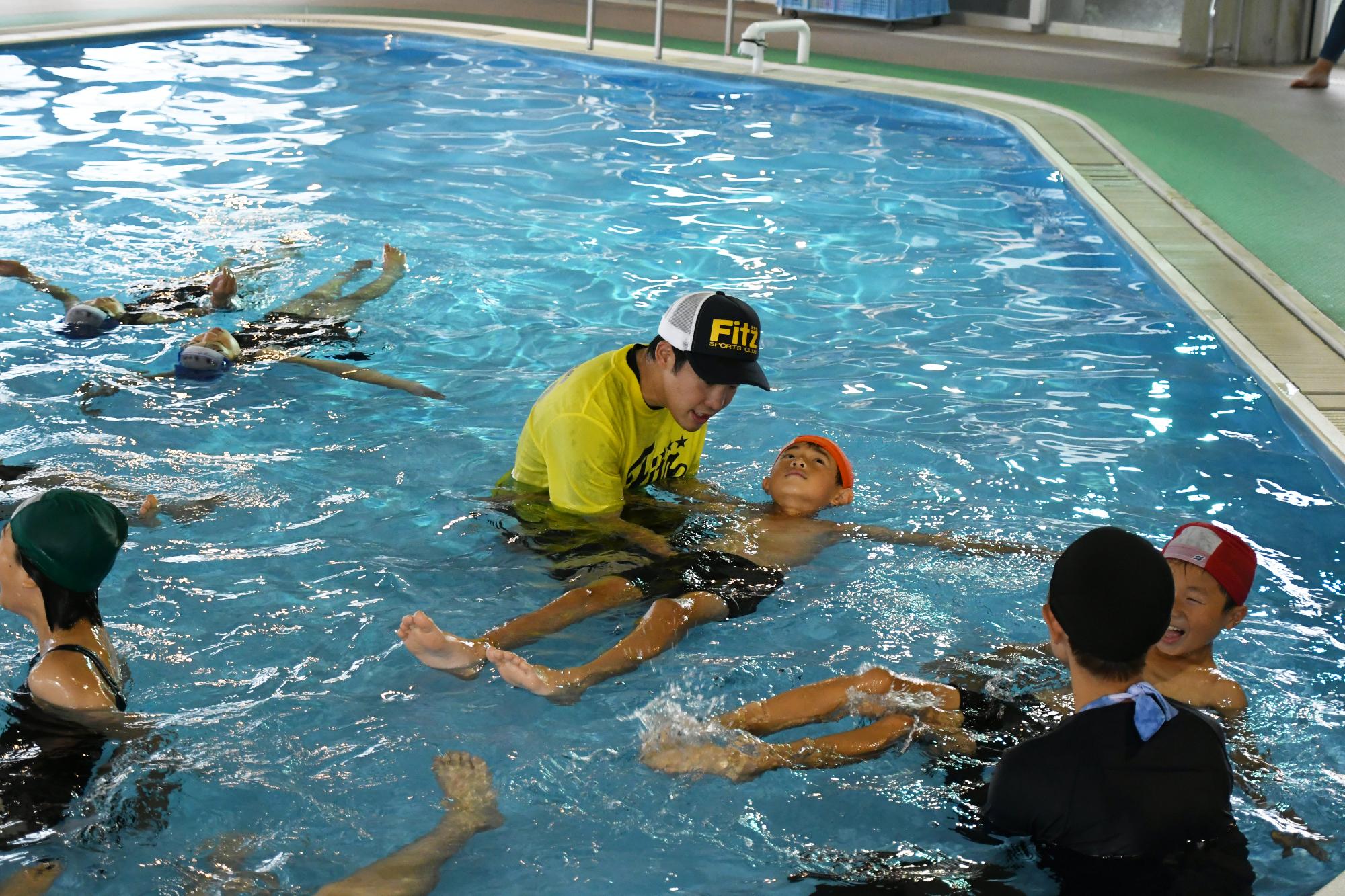 20240724着衣泳体験教室2