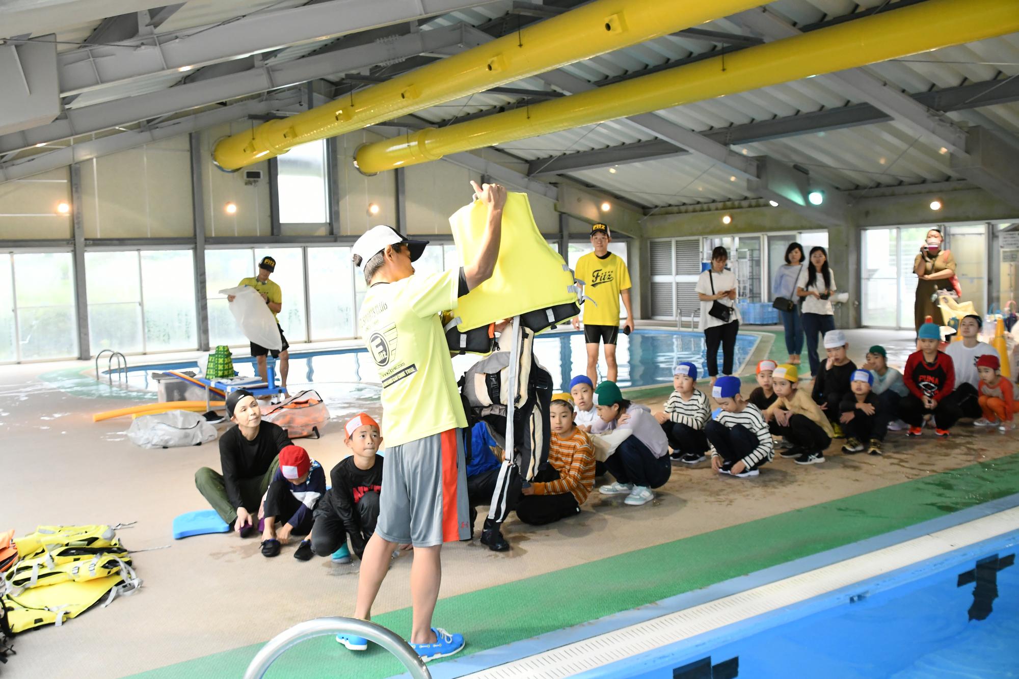 20240724着衣泳体験教室6