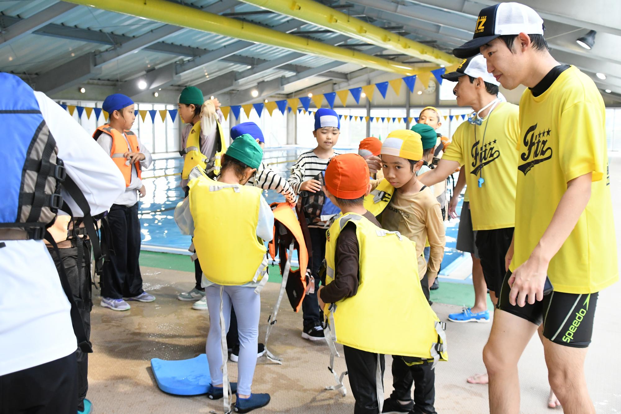 20240724着衣泳体験教室7