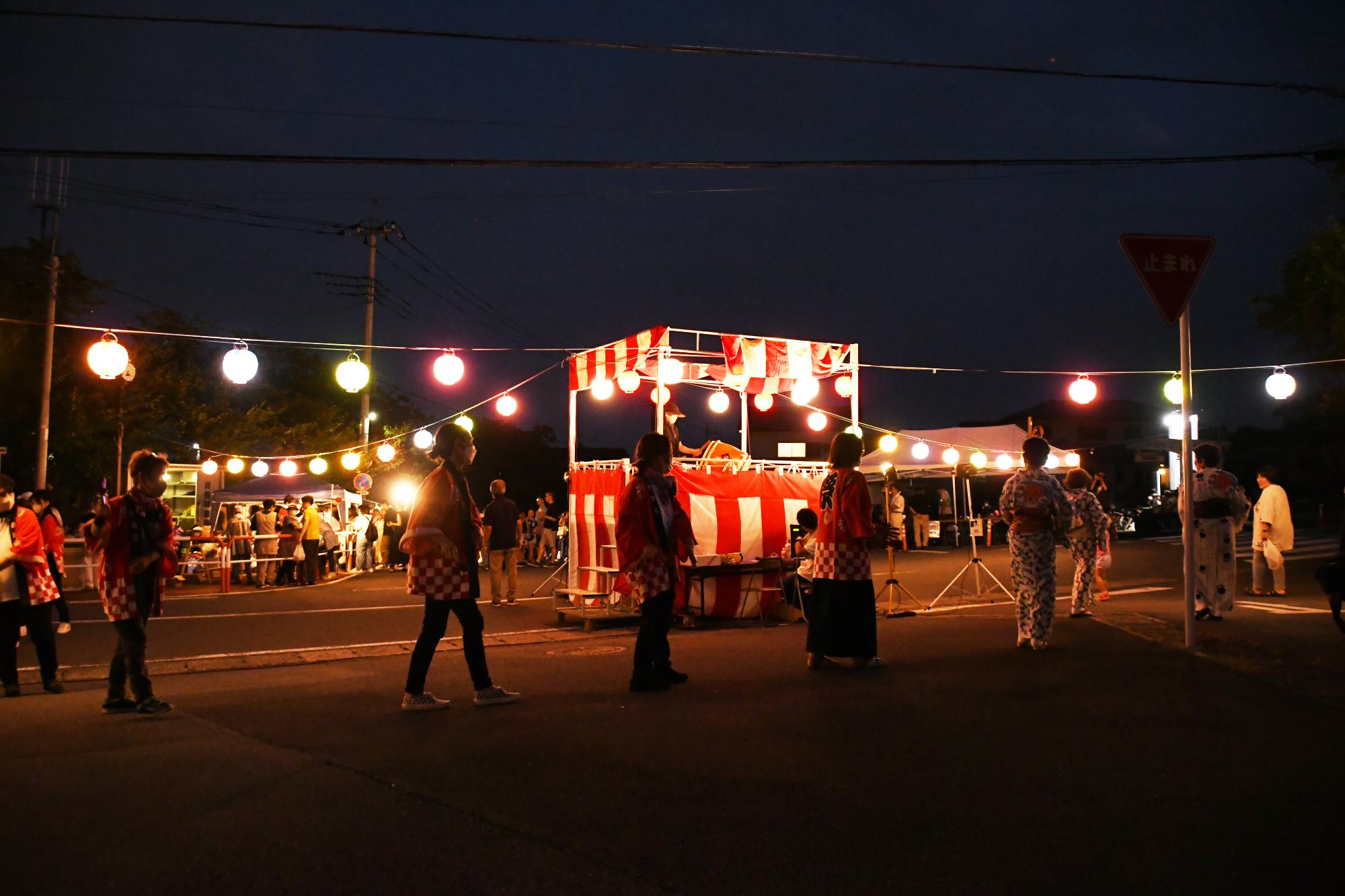 20240803敷島台納涼盆踊り大会4