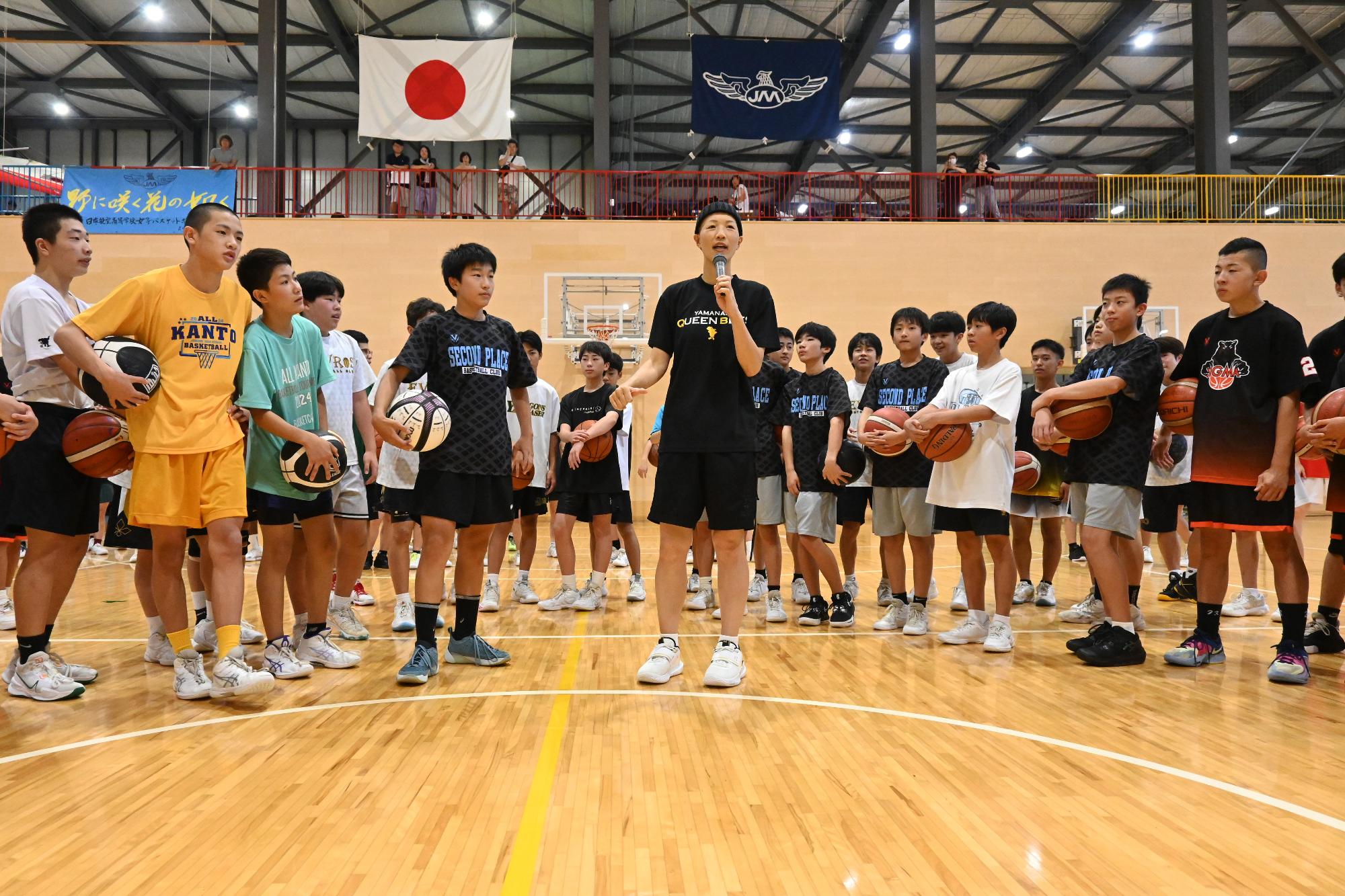 20240817バスケットボールクリニック1