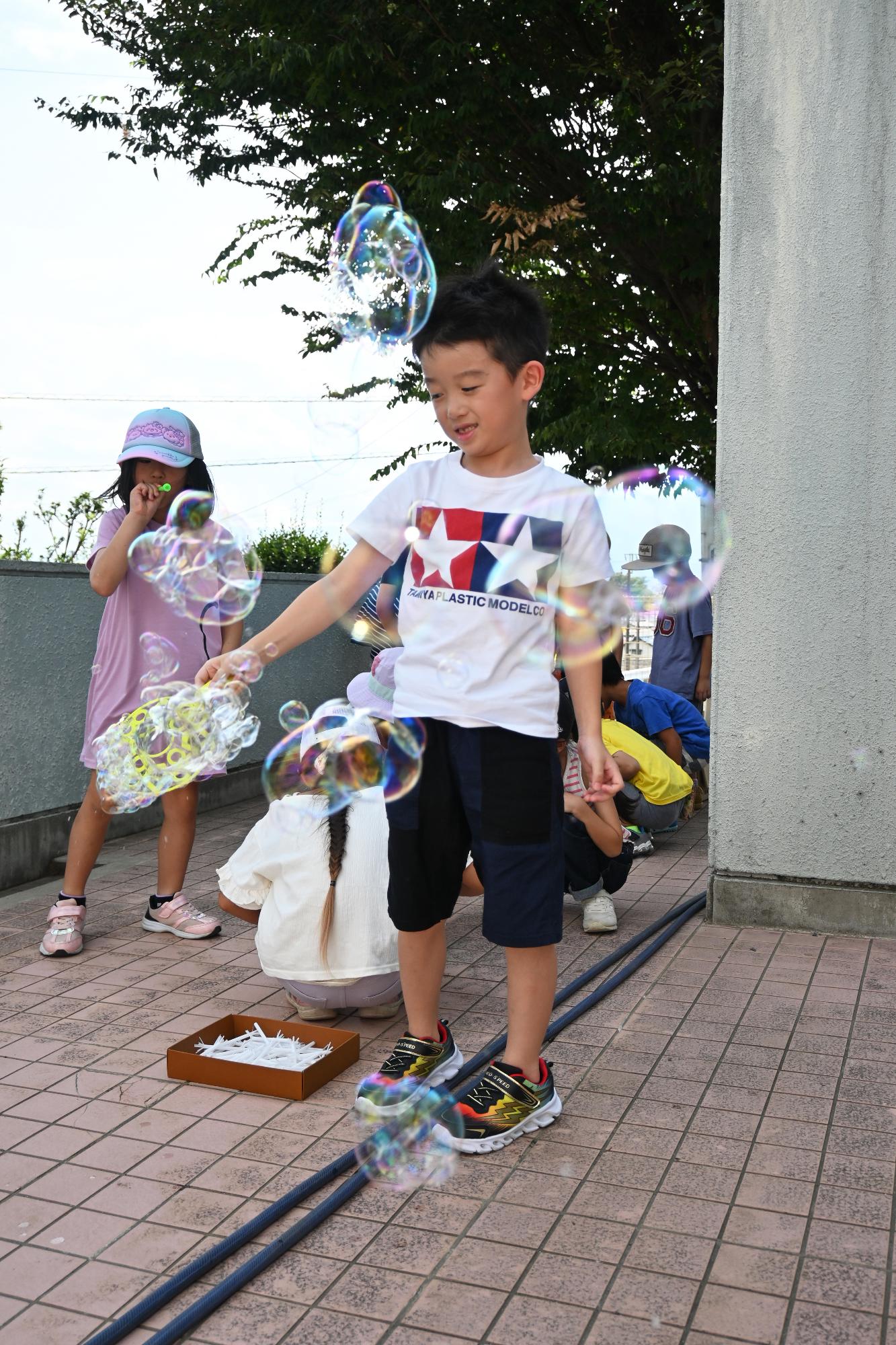 竜王北児童館しゃぼん玉3