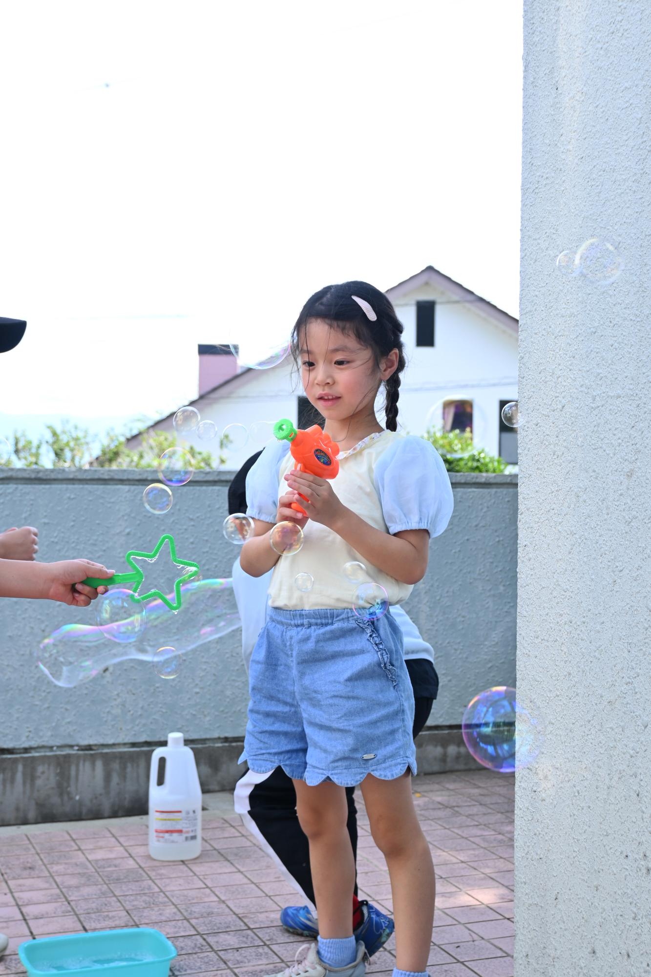竜王北児童館しゃぼん玉4