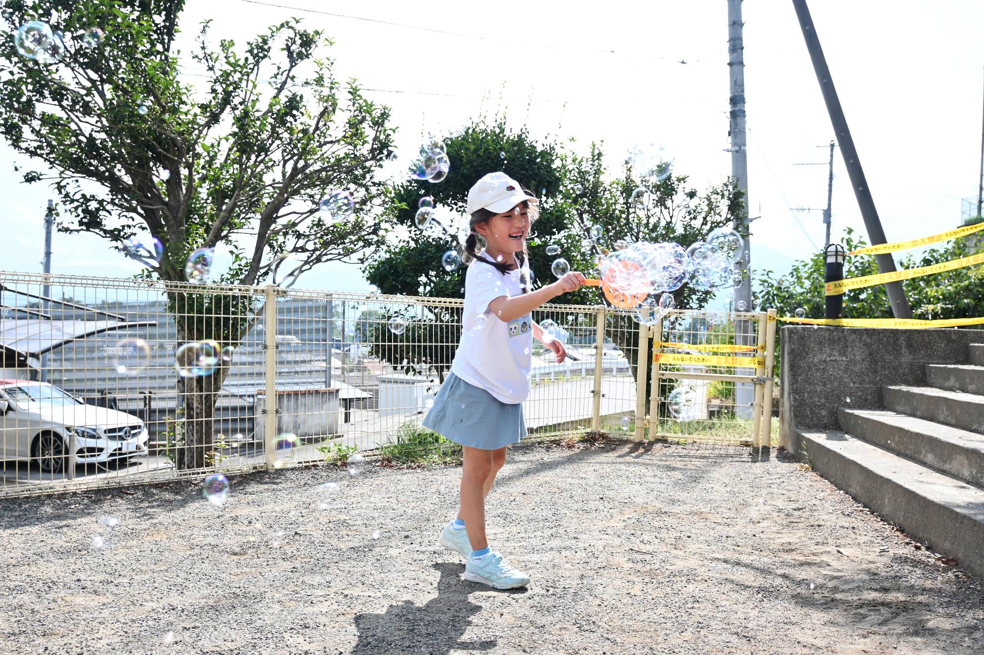 竜王北児童館しゃぼん玉6