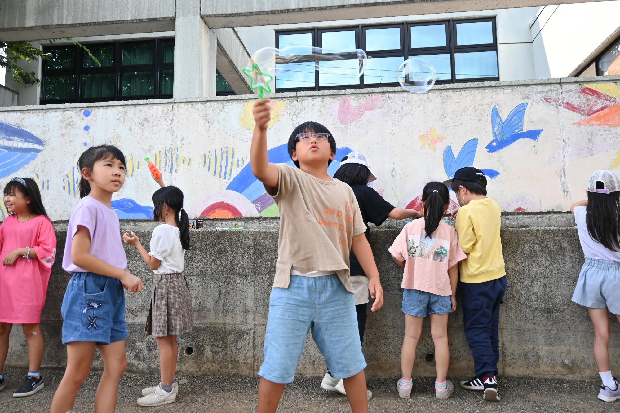竜王北児童館しゃぼん玉13