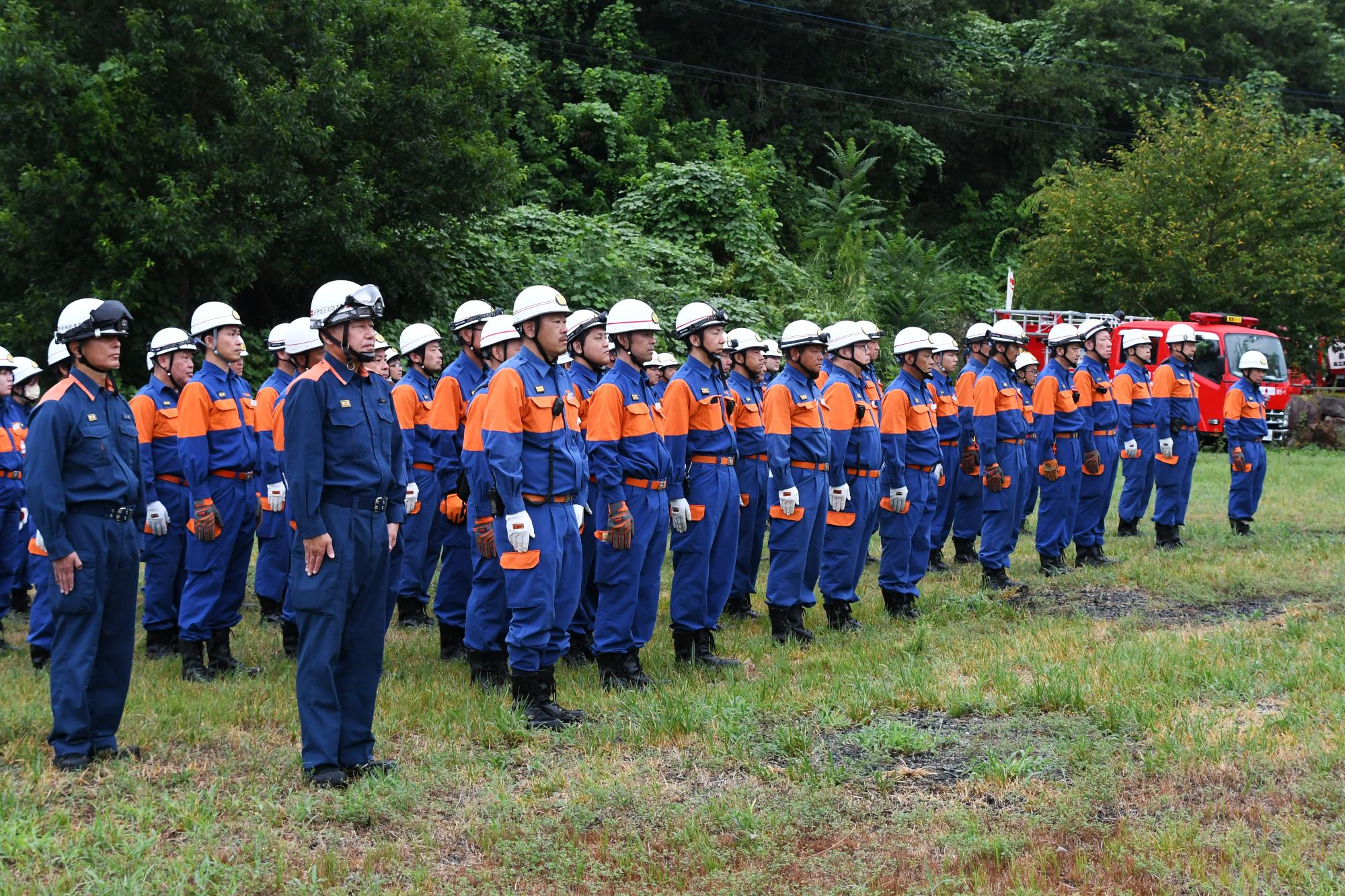 20240825消防団非常招集訓練1