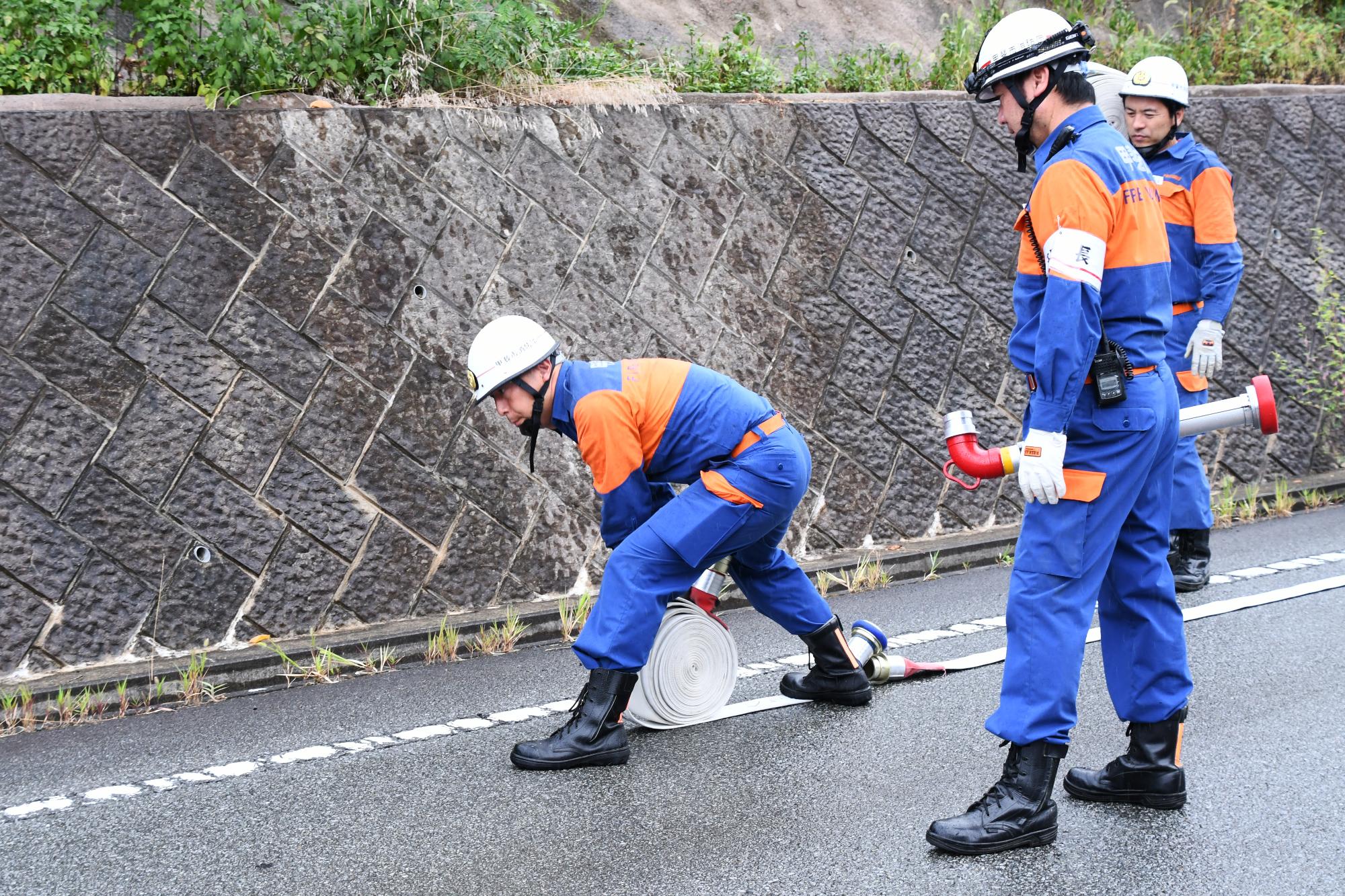 20240825消防団非常招集訓練2
