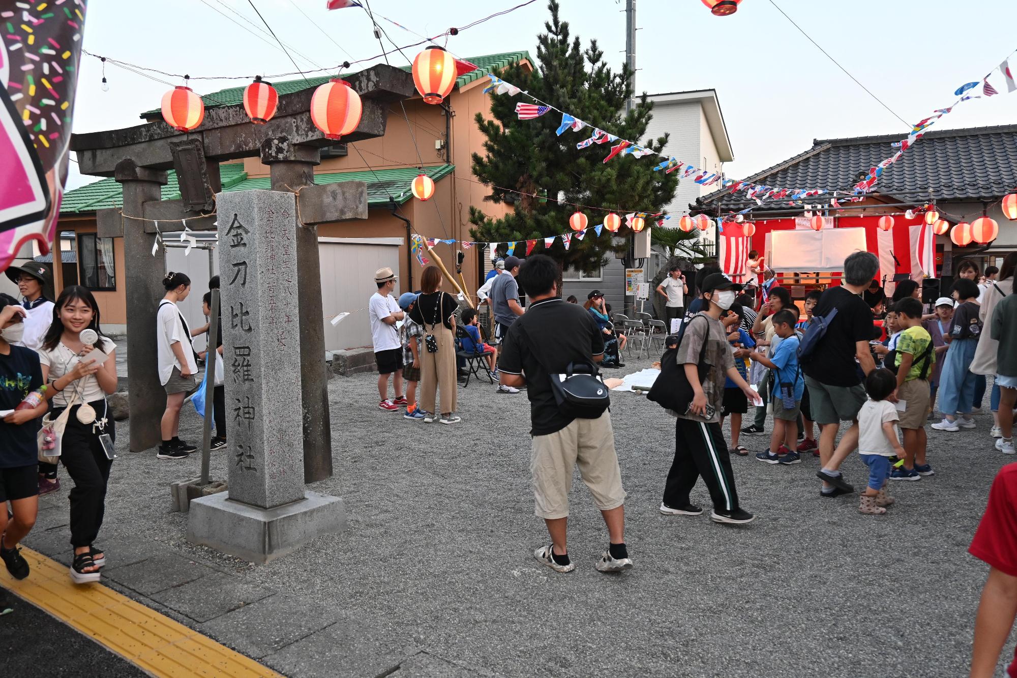 金刀比羅神社祭1