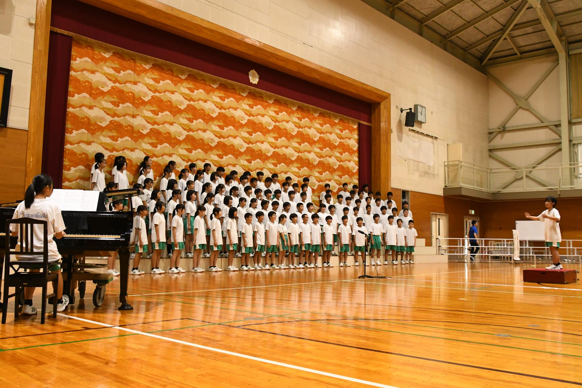 20240919玉幡中学校緑水祭文化部門5