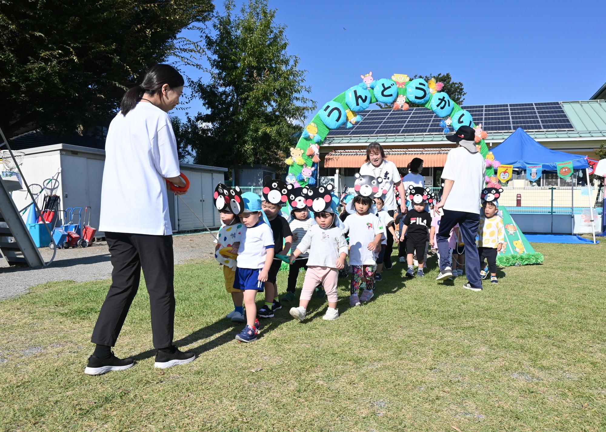 中央保育園運動会1