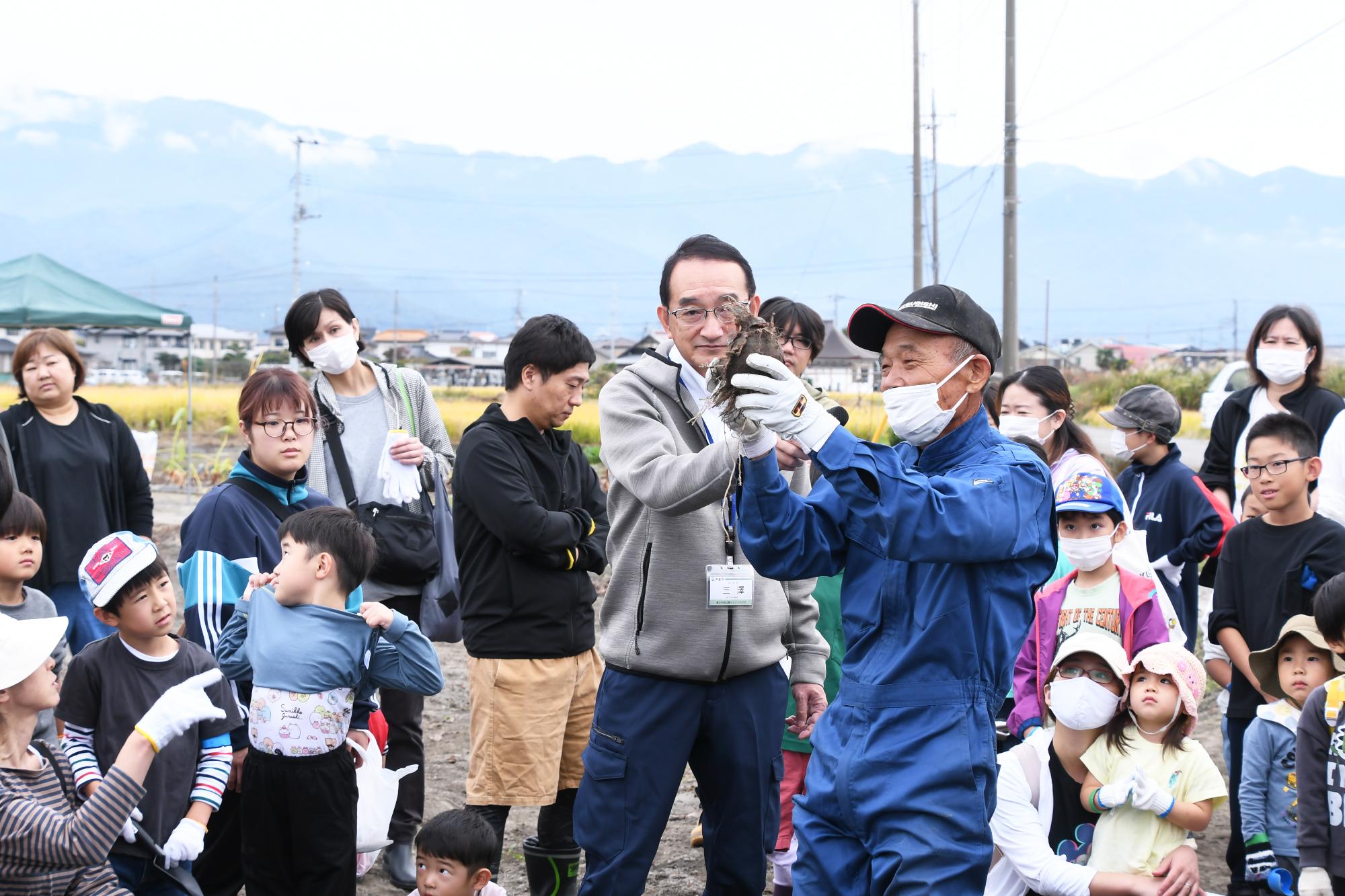 20241026親子やはたいも掘り写真1