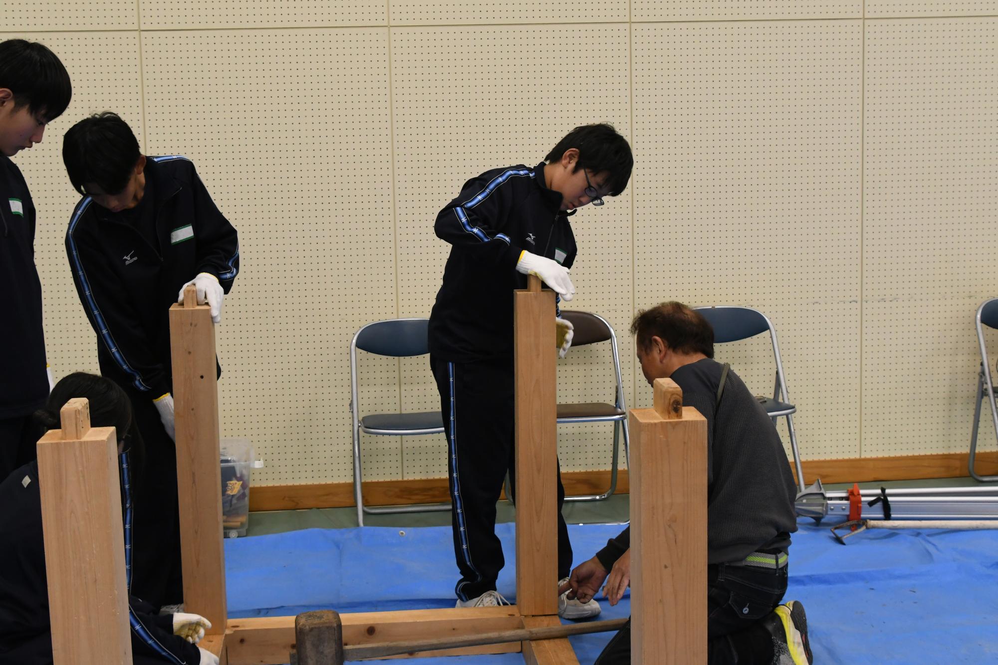 20241029敷島中学校職場体験写真1