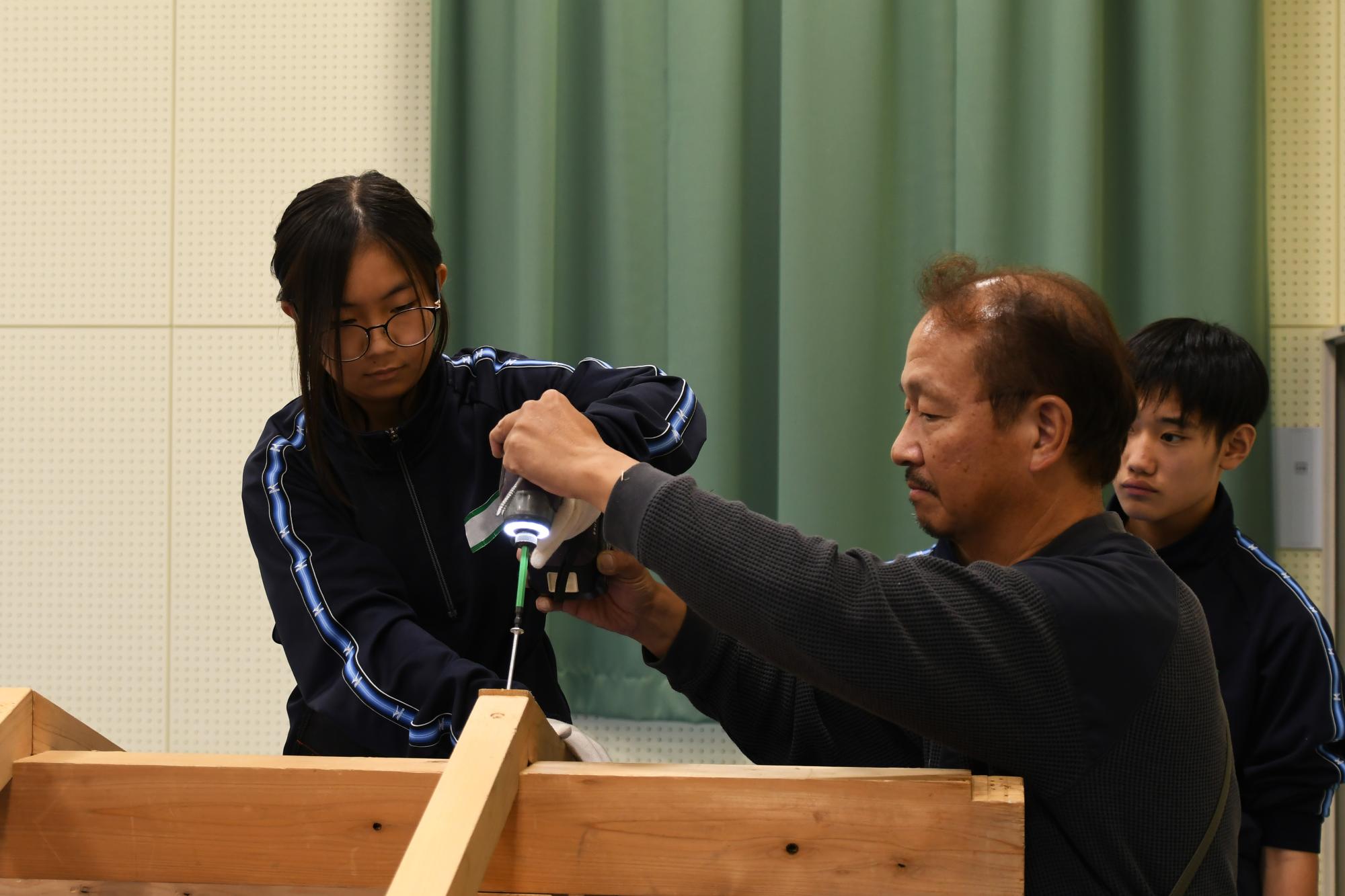 20241029敷島中学校職場体験写真4