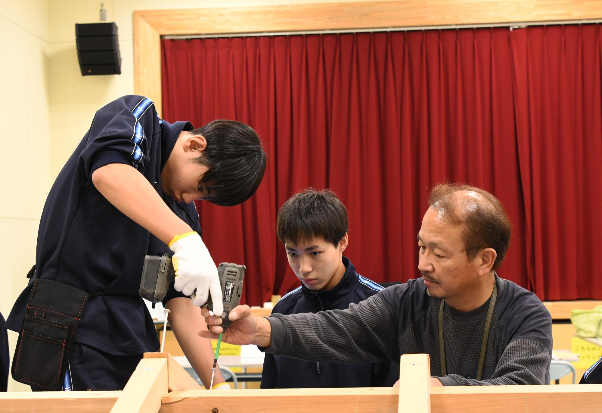 20241029敷島中学校職場体験写真6