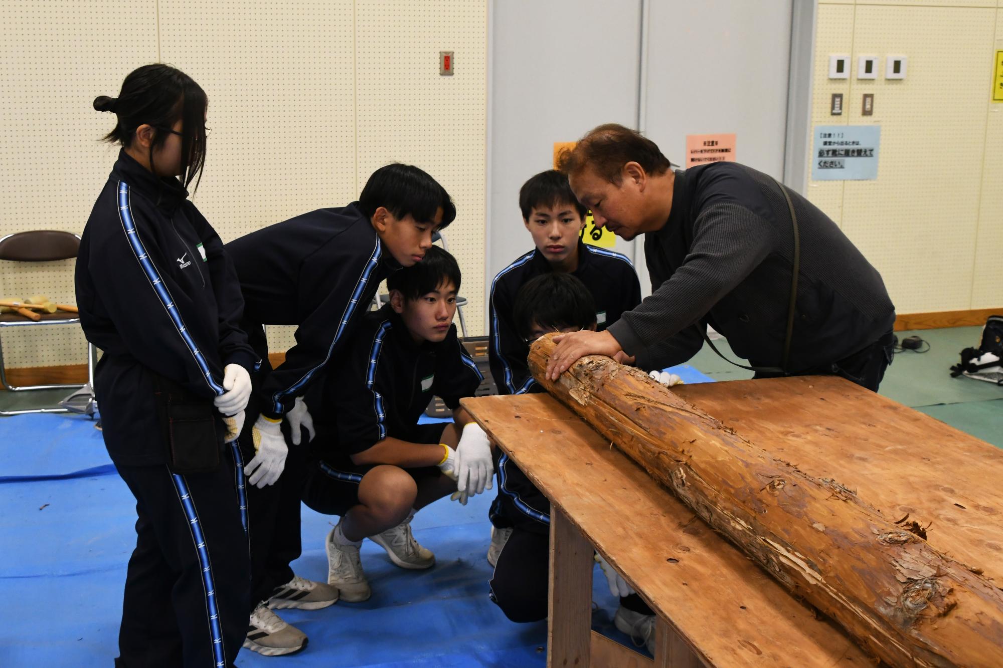 20241029敷島中学校職場体験写真8