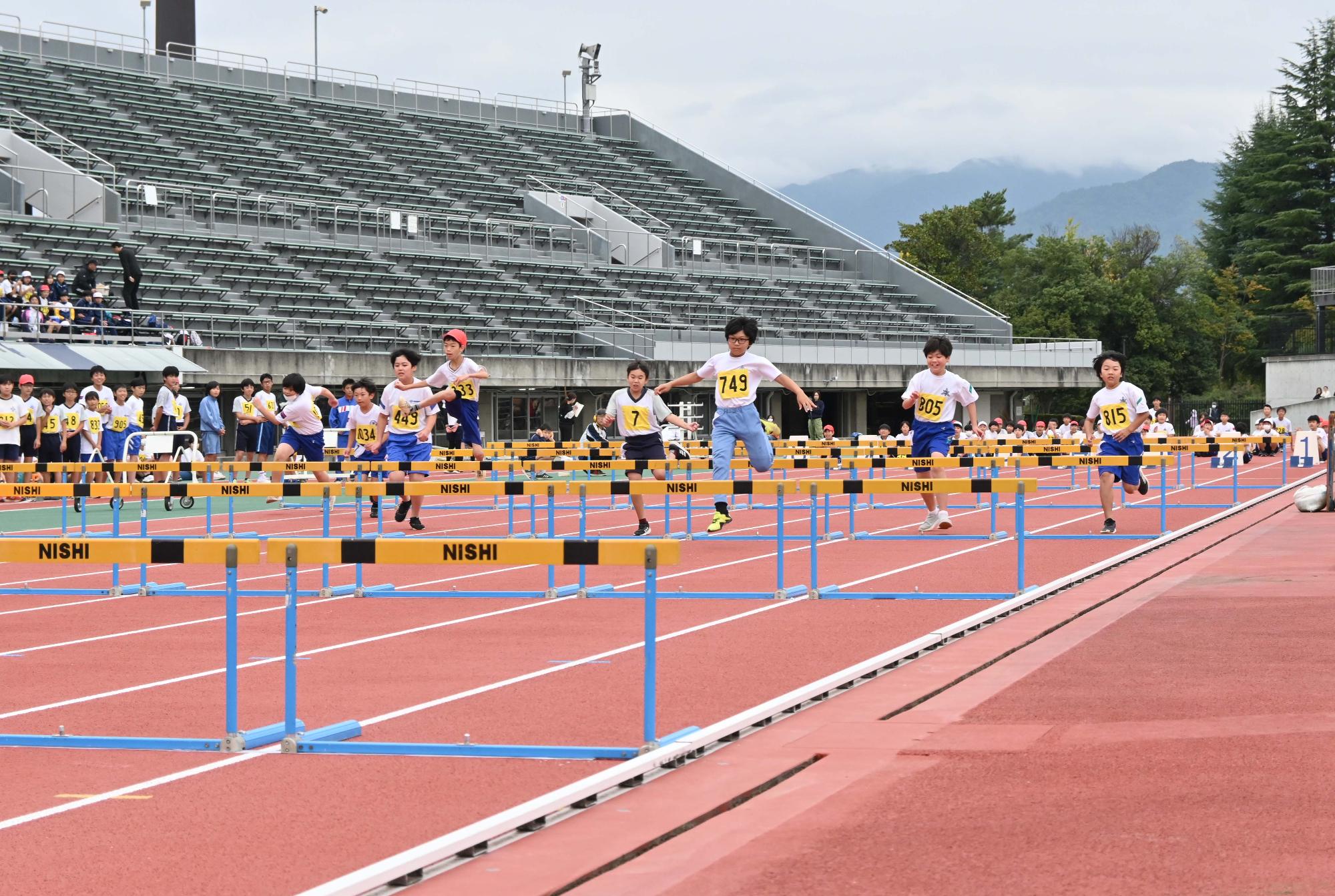小学校陸上記録会写真3
