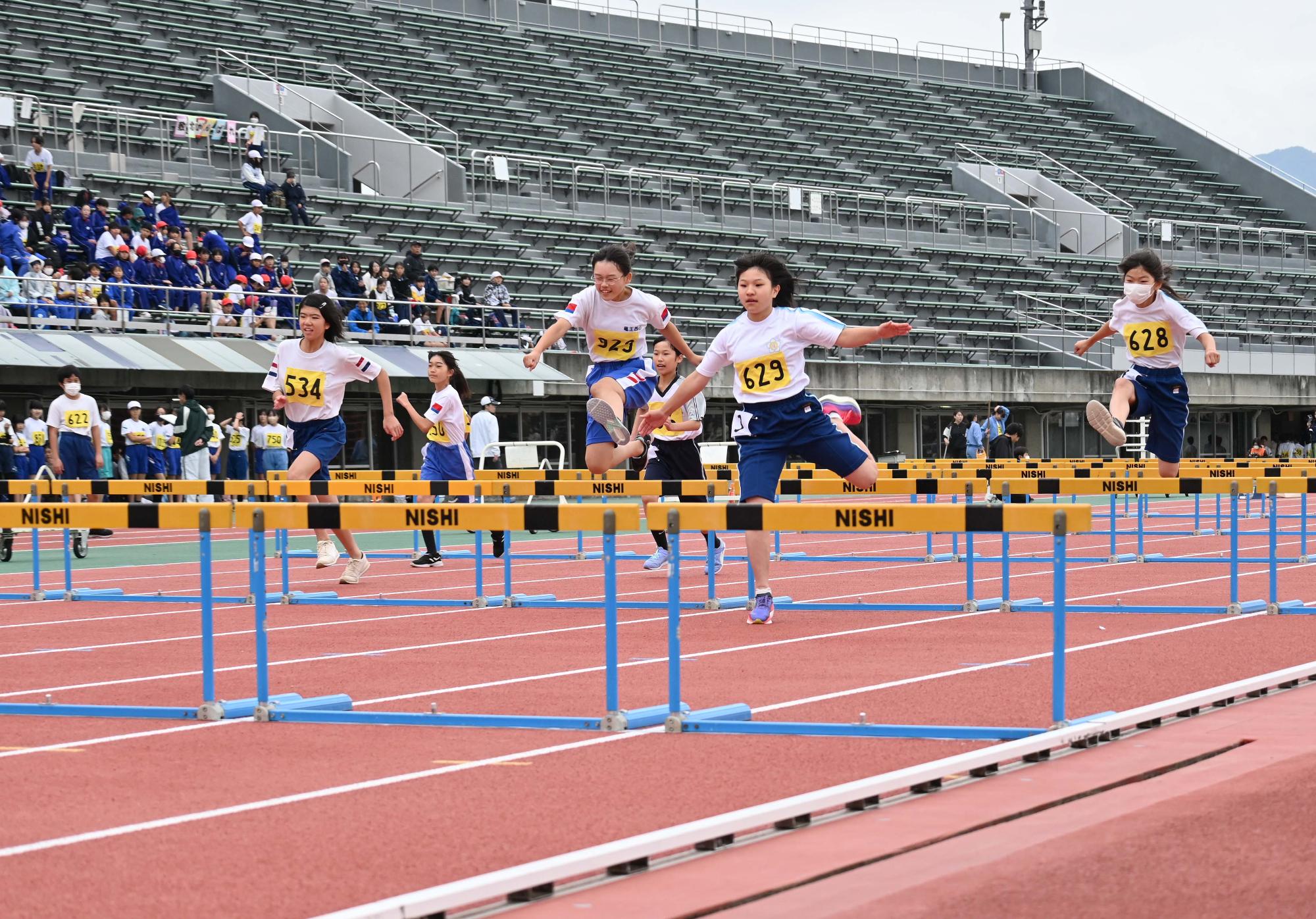 小学校陸上記録会写真6